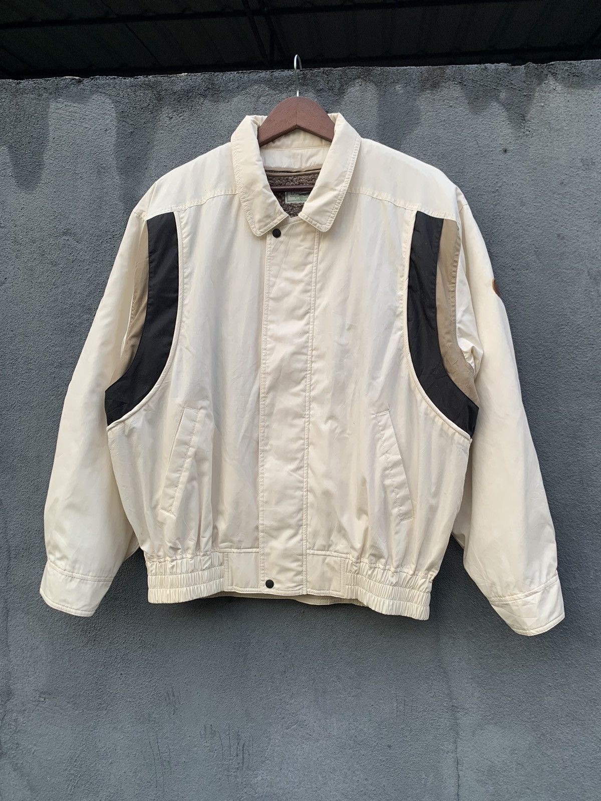 Vintage 👹VINTAGE CROCODILE CLASSIC FLEECE LINED BOMBER JACKET Size US L / EU 52-54 / 3 - 5 Thumbnail