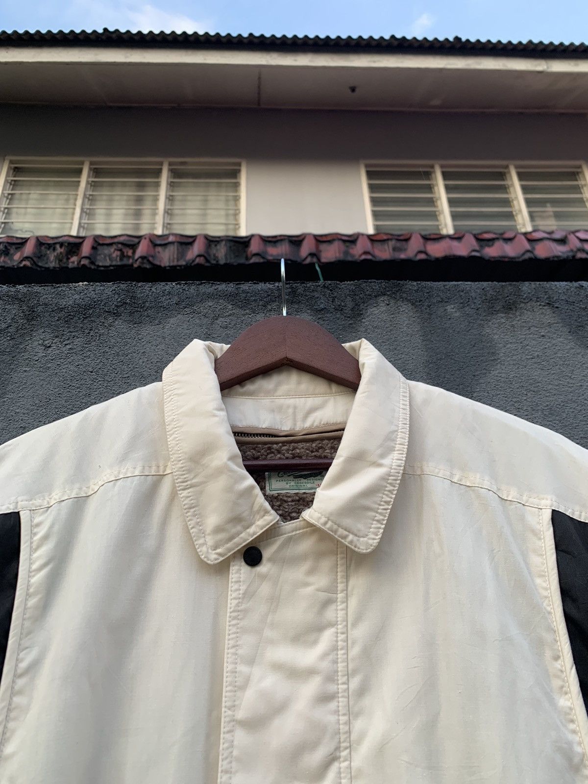 Vintage 👹VINTAGE CROCODILE CLASSIC FLEECE LINED BOMBER JACKET Size US L / EU 52-54 / 3 - 7 Thumbnail
