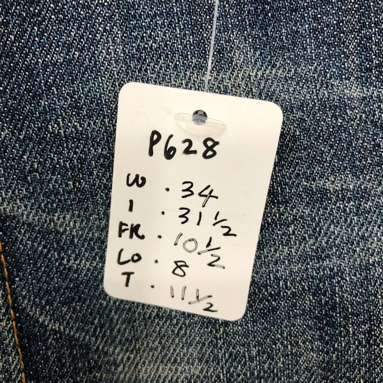Uniqlo P628 UNIQLO S002 DISTRESSED JEANS DENIM Size US 34 / EU 50 - 10 Thumbnail