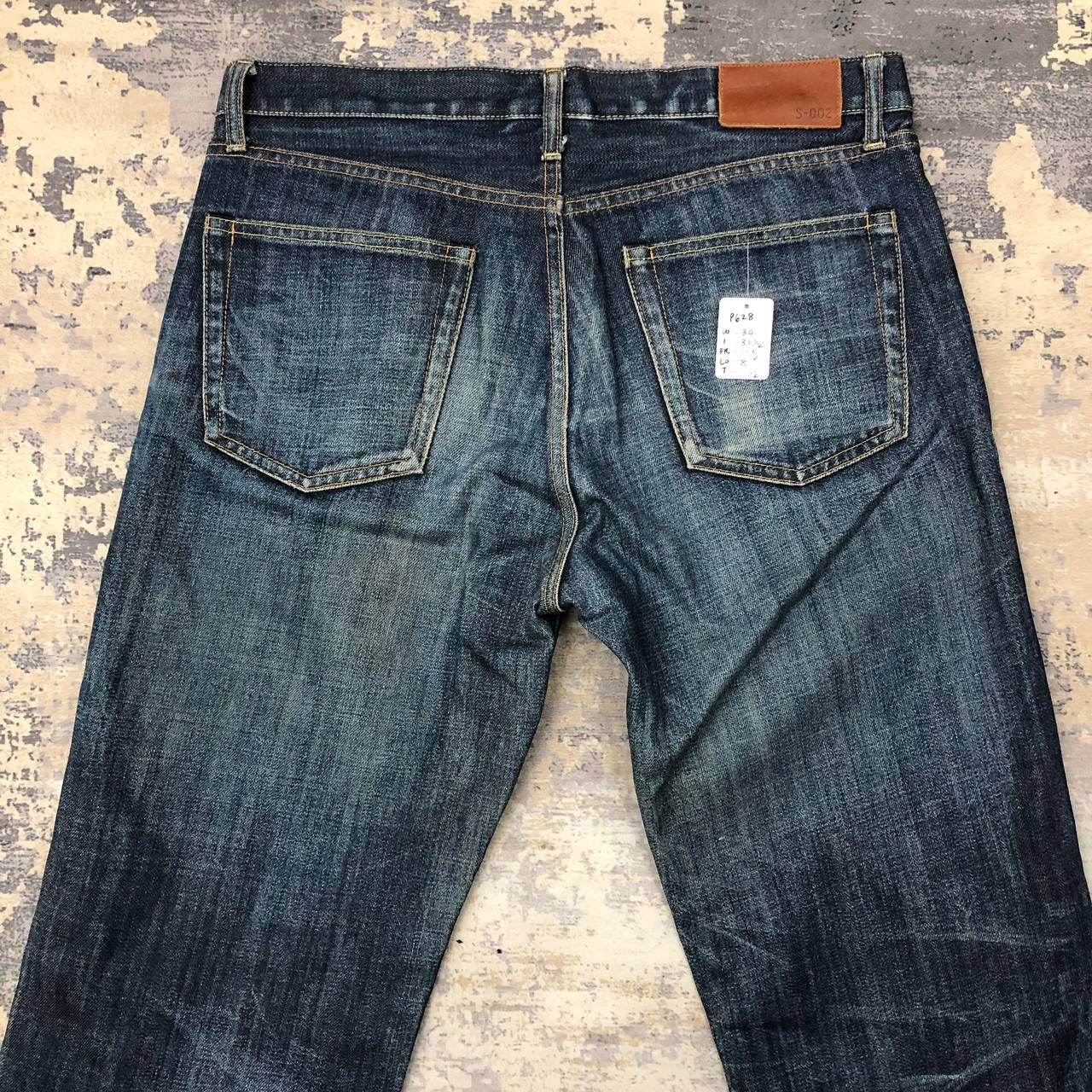 Uniqlo P628 UNIQLO S002 DISTRESSED JEANS DENIM Size US 34 / EU 50 - 4 Thumbnail
