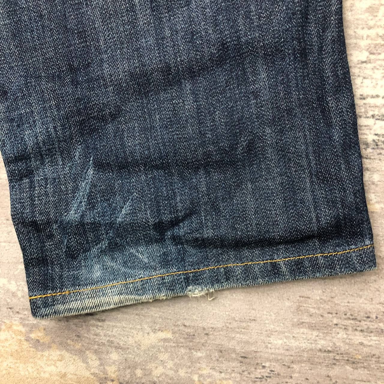 Uniqlo P628 UNIQLO S002 DISTRESSED JEANS DENIM Size US 34 / EU 50 - 9 Thumbnail