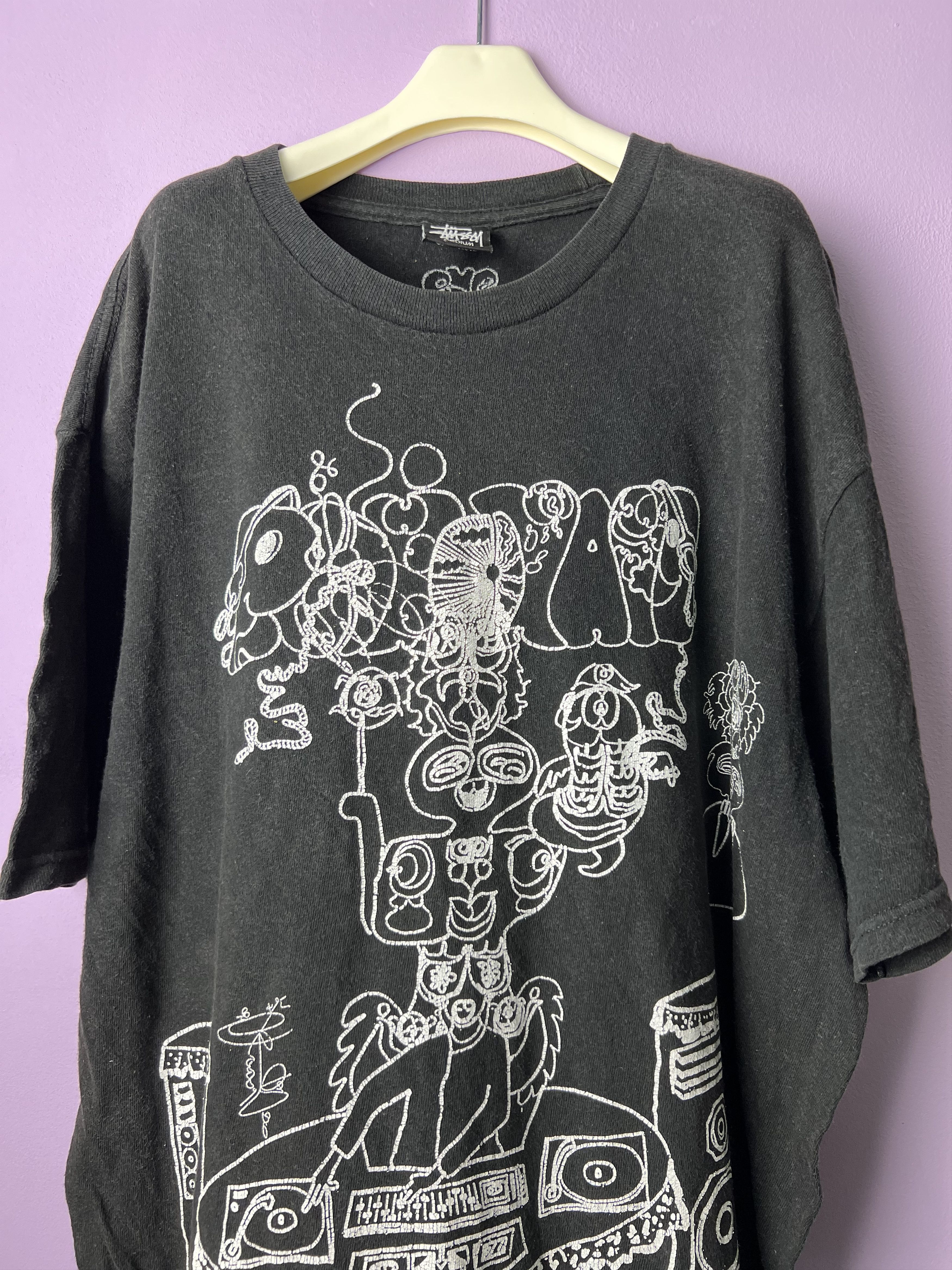 Stussy 🔥Vintage Stussy Big Printed Tees Size US M / EU 48-50 / 2 - 9 Thumbnail
