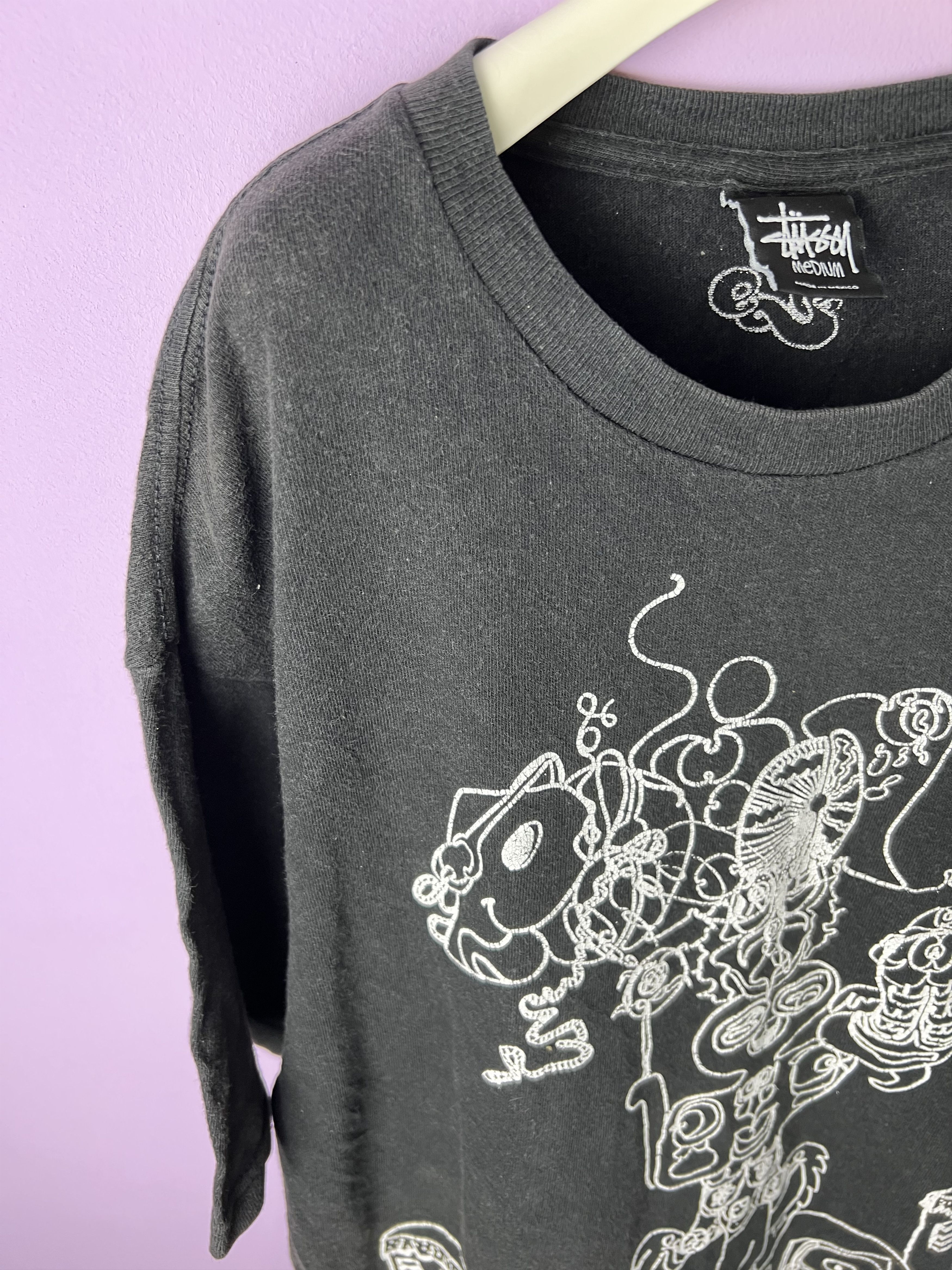 Stussy 🔥Vintage Stussy Big Printed Tees Size US M / EU 48-50 / 2 - 8 Thumbnail