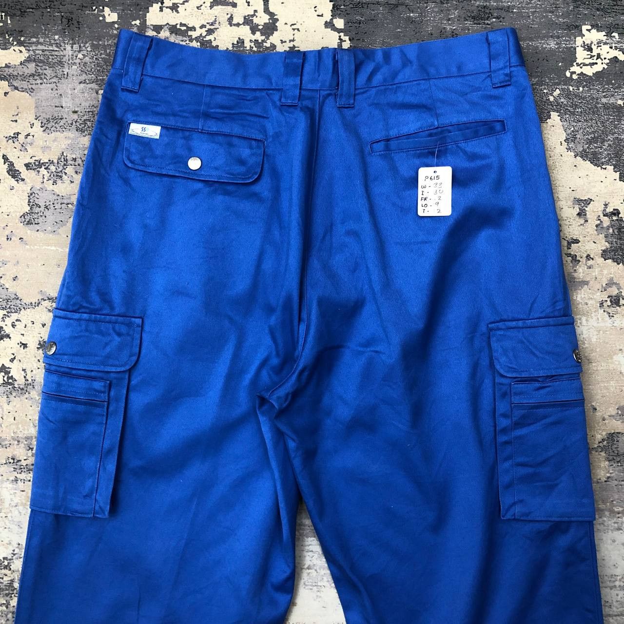 Japanese Brand P615 JAPAN DESK WORK CARGO PANTS Size US 33 - 4 Thumbnail