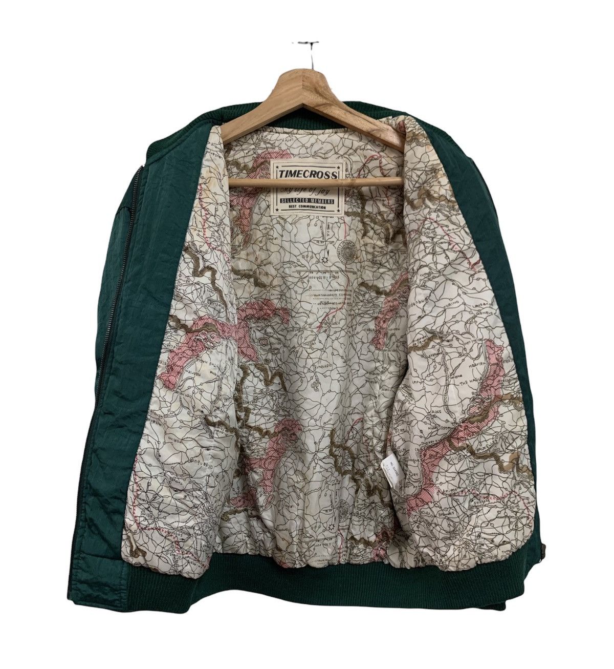 Vintage 🪖Vintage TimeCross Special World Studio Bomber Jacket Size US S / EU 44-46 / 1 - 5 Thumbnail