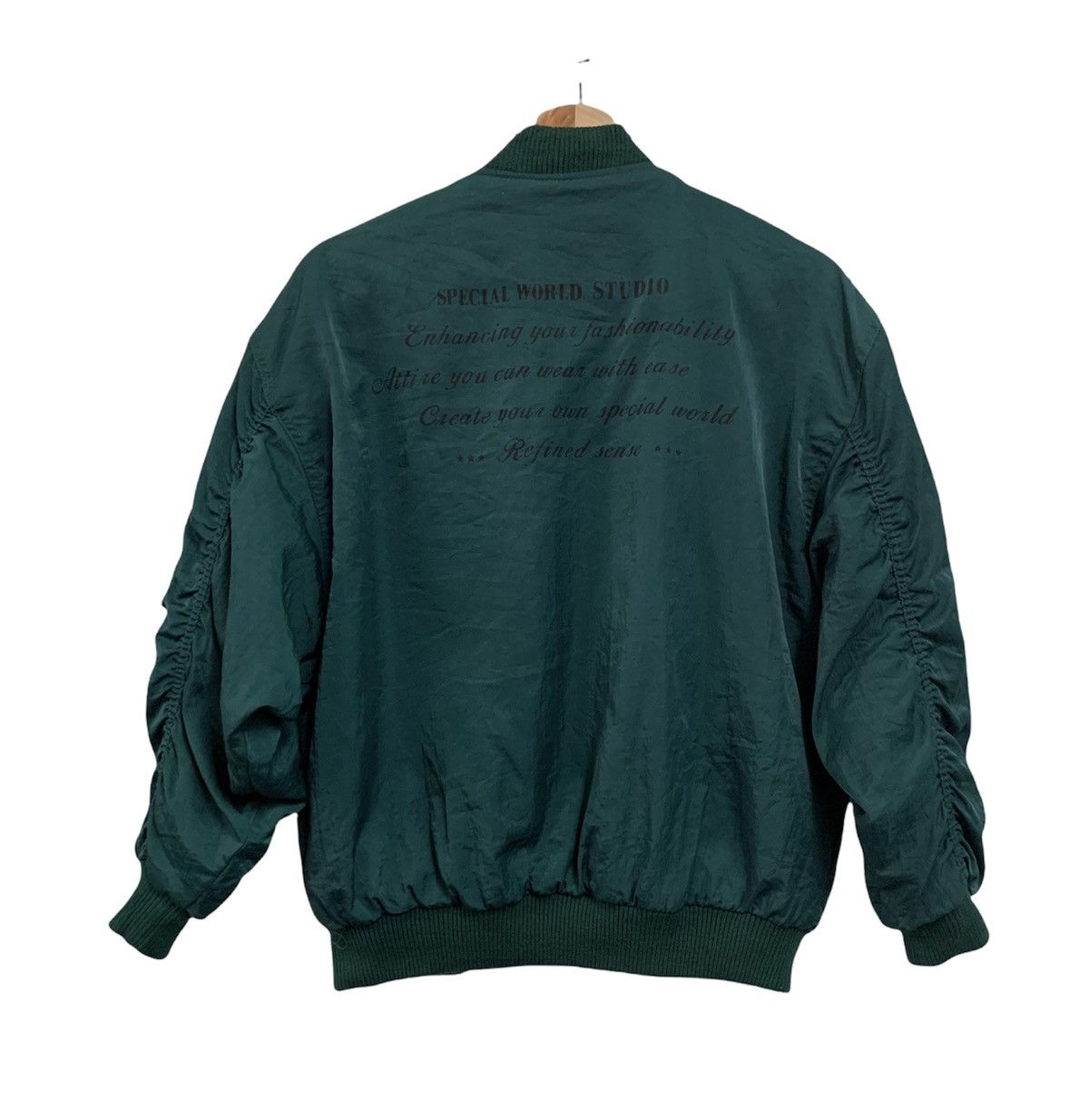 Vintage 🪖Vintage TimeCross Special World Studio Bomber Jacket Size US S / EU 44-46 / 1 - 4 Thumbnail