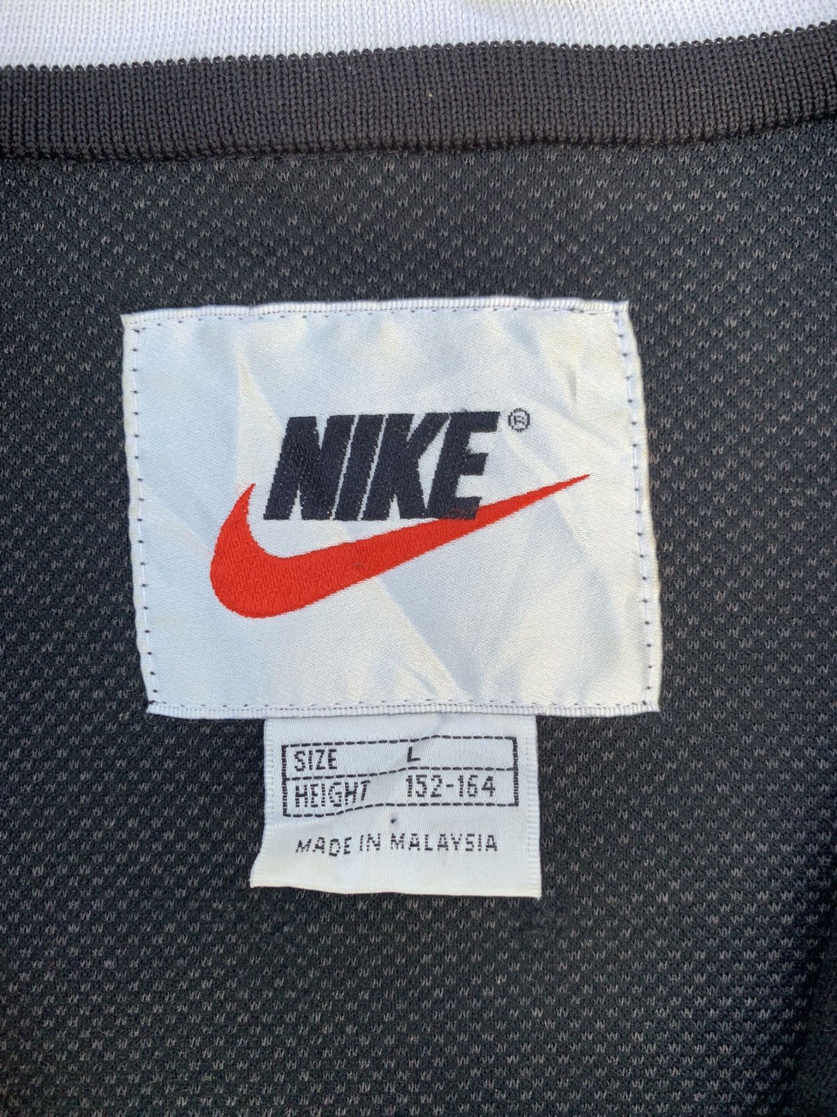 Nike 👹Vintage Nike Small Swoosh Embroidery Logo Bomber Jacket Size US M / EU 48-50 / 2 - 7 Thumbnail