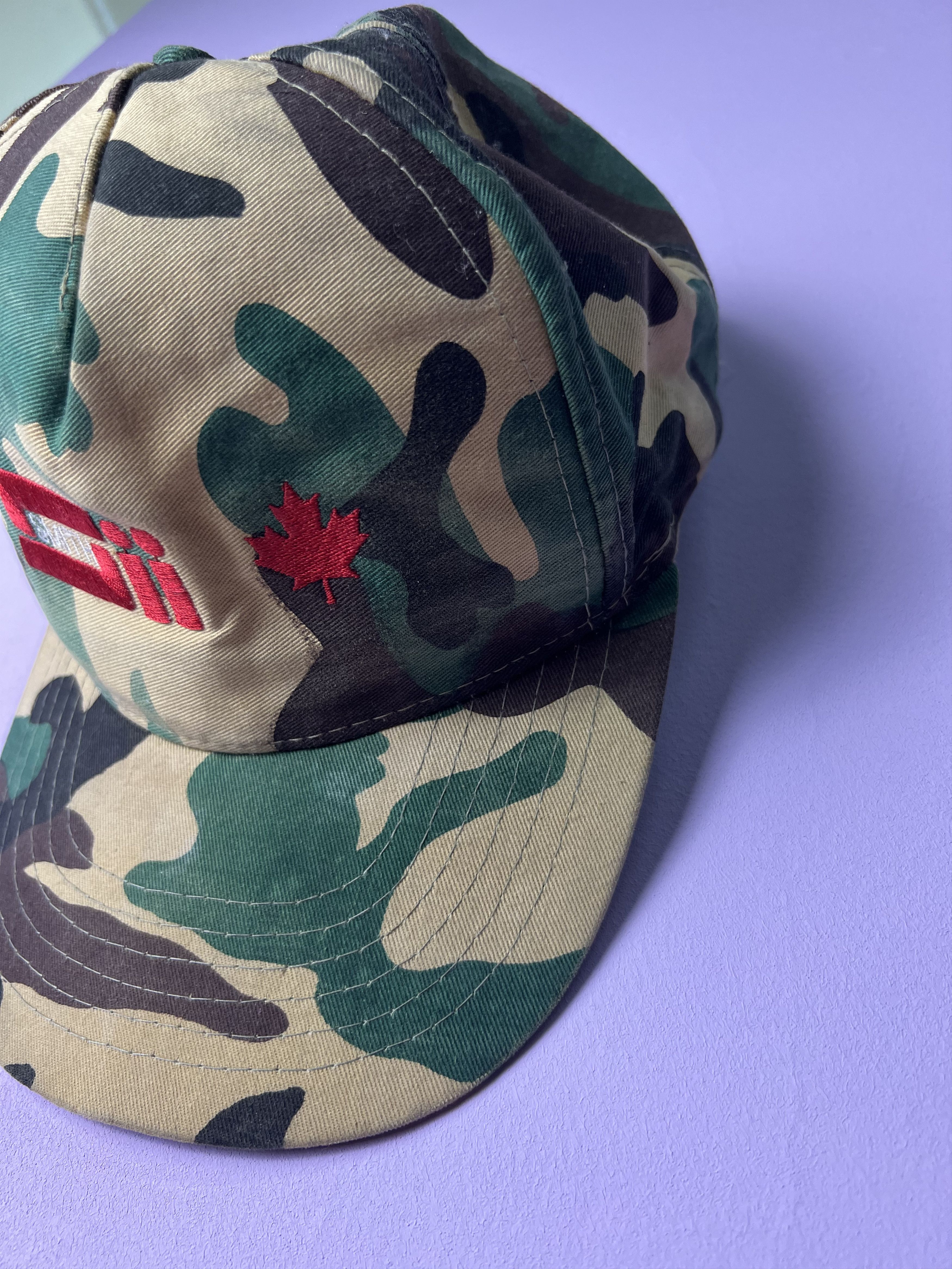 Japanese Brand 🔥Vintage Smith Sii Camo Snapback Size ONE SIZE - 5 Thumbnail