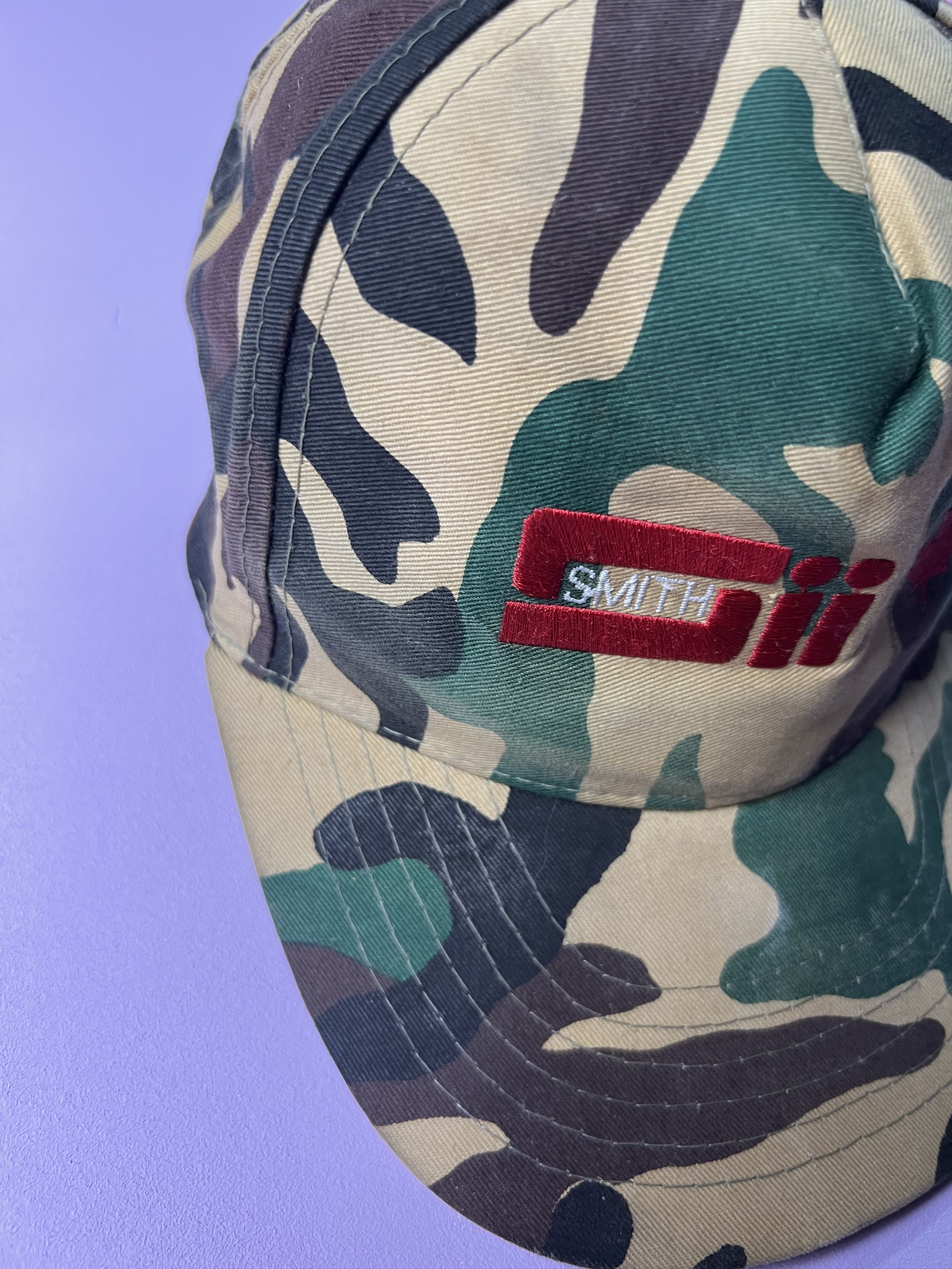 Japanese Brand 🔥Vintage Smith Sii Camo Snapback Size ONE SIZE - 6 Thumbnail
