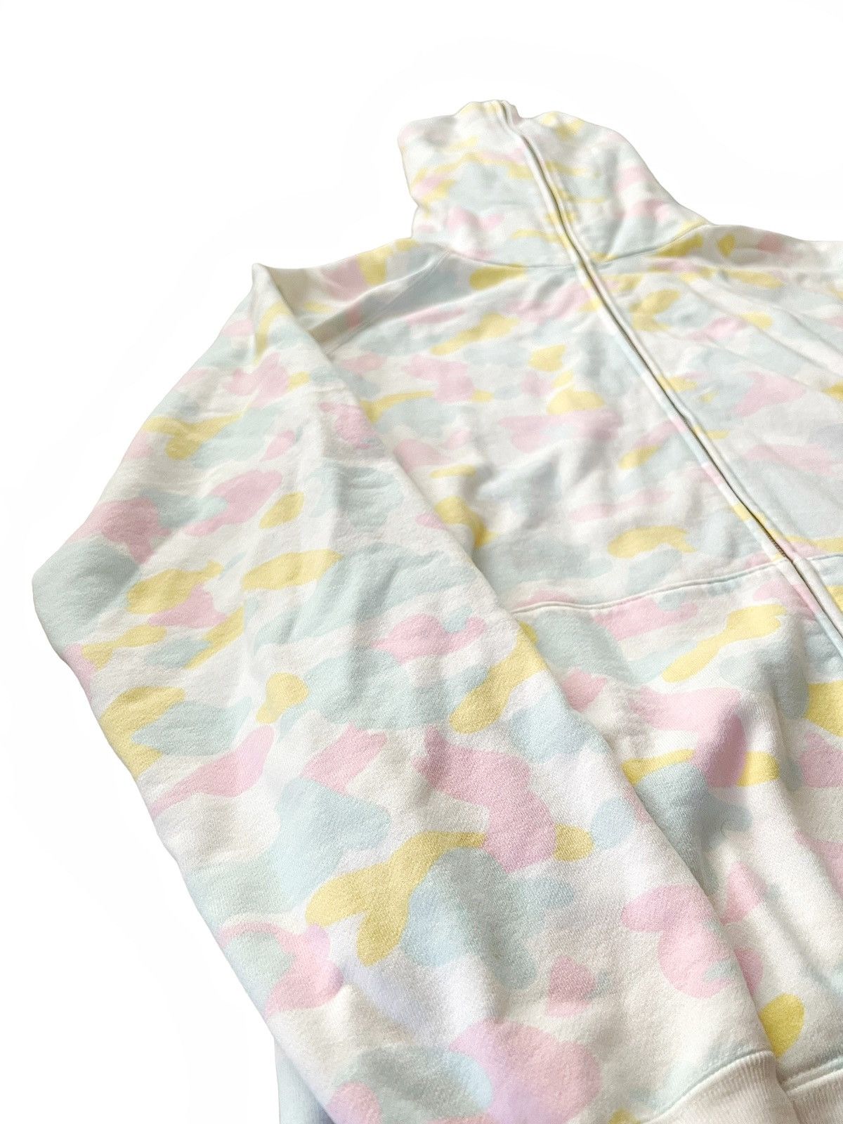 Bape Cotton Candy Camo Full Zip Hoodie (2006) Size US XL / EU 56 / 4 - 4 Thumbnail