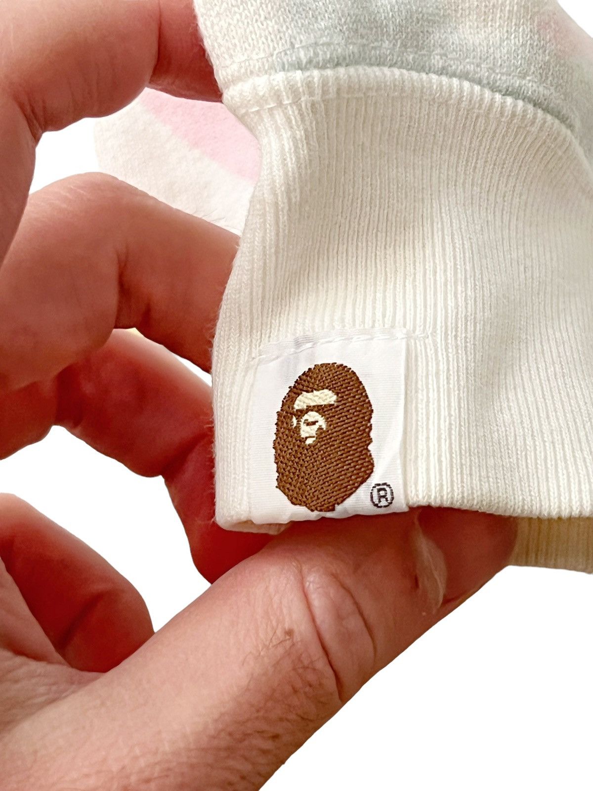 Bape Cotton Candy Camo Full Zip Hoodie (2006) Size US XL / EU 56 / 4 - 7 Thumbnail