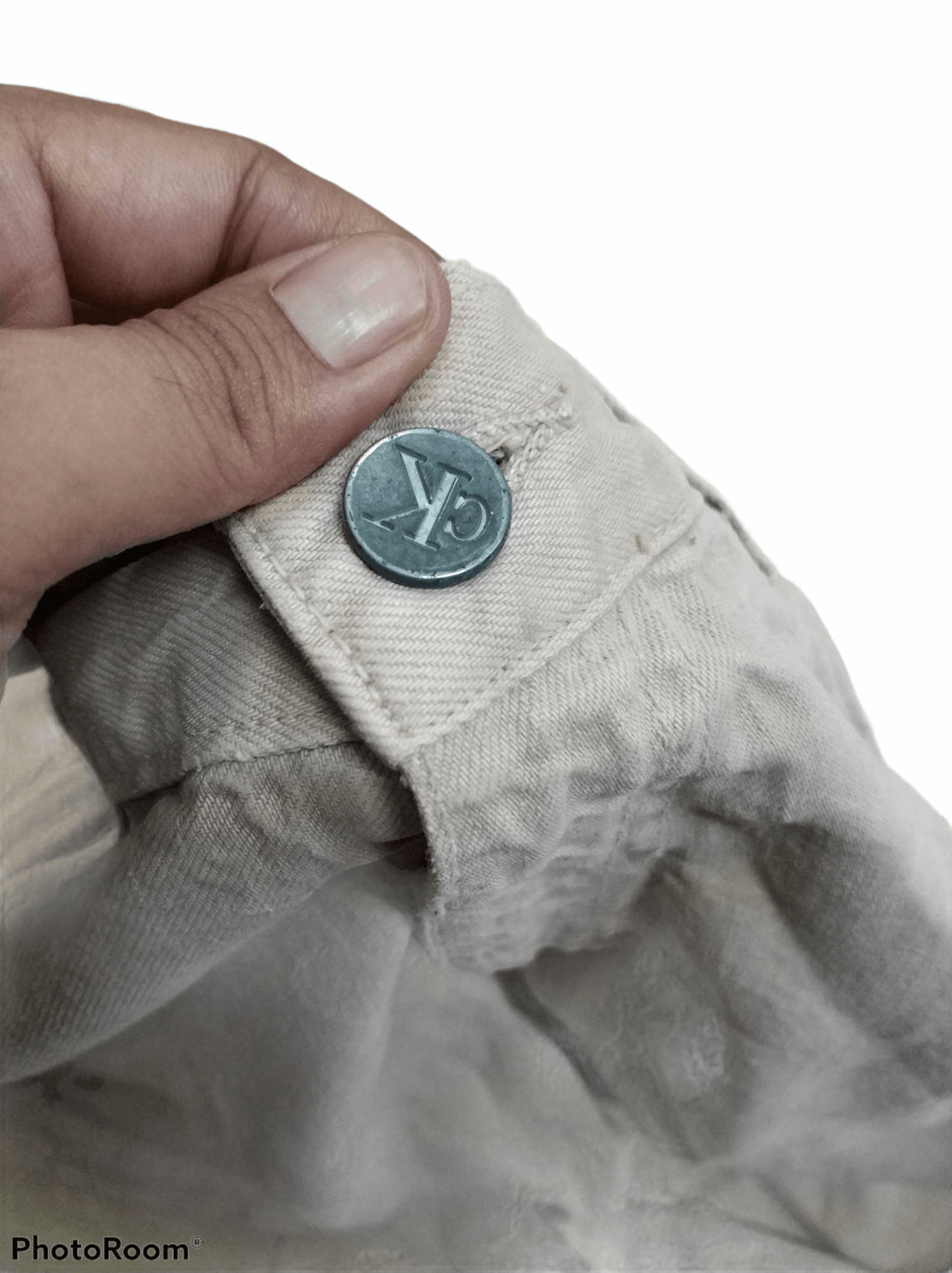 Calvin Klein 🔥Vintage Calvin Klein Distressed Denim Made in Usa Size US 36 / EU 52 - 5 Thumbnail