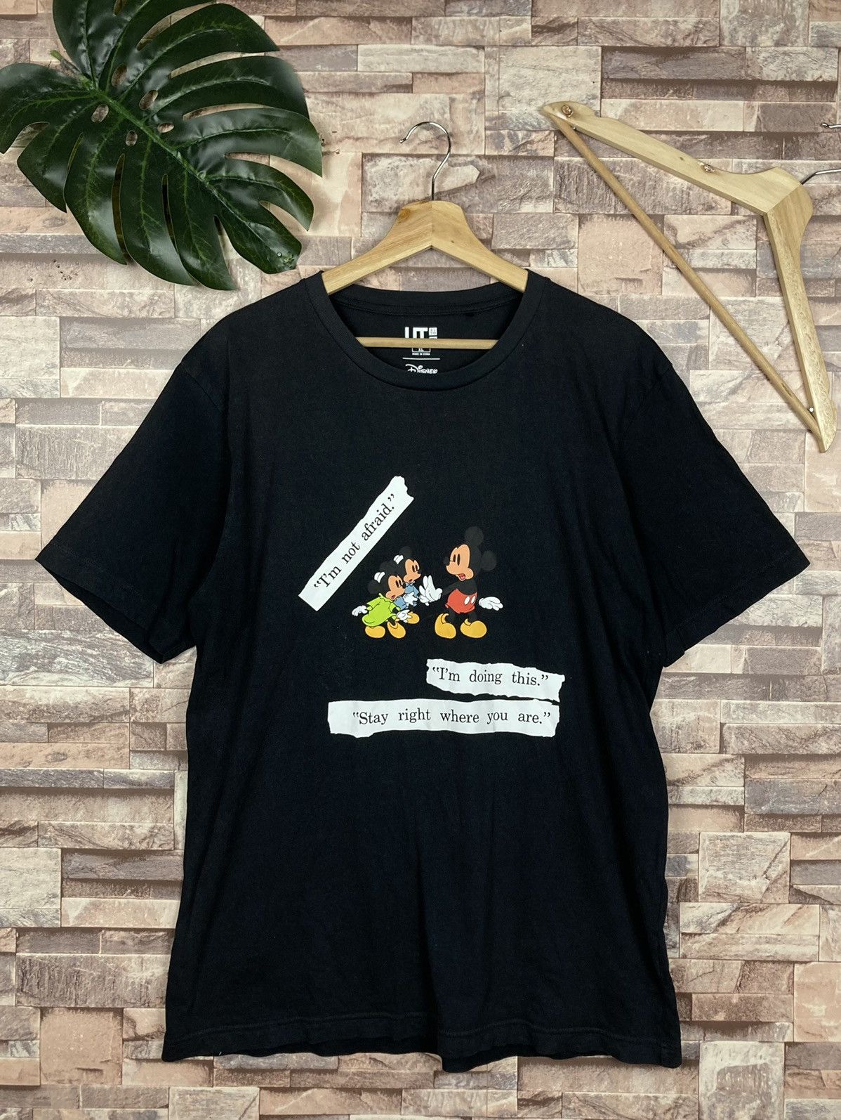 Disney × Mickey Mouse × Uniqlo Uniqlo X Mickey Mouse Tee Shirt #T15-2 Size US XL / EU 56 / 4 - 1 Thumbnail