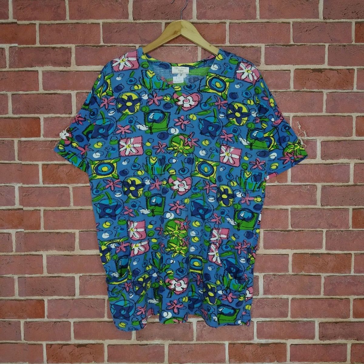 Arts & Science Rare!! Colourful Artwork Design Hippies Colour Shirt Size US L / EU 52-54 / 3 - 1 Thumbnail