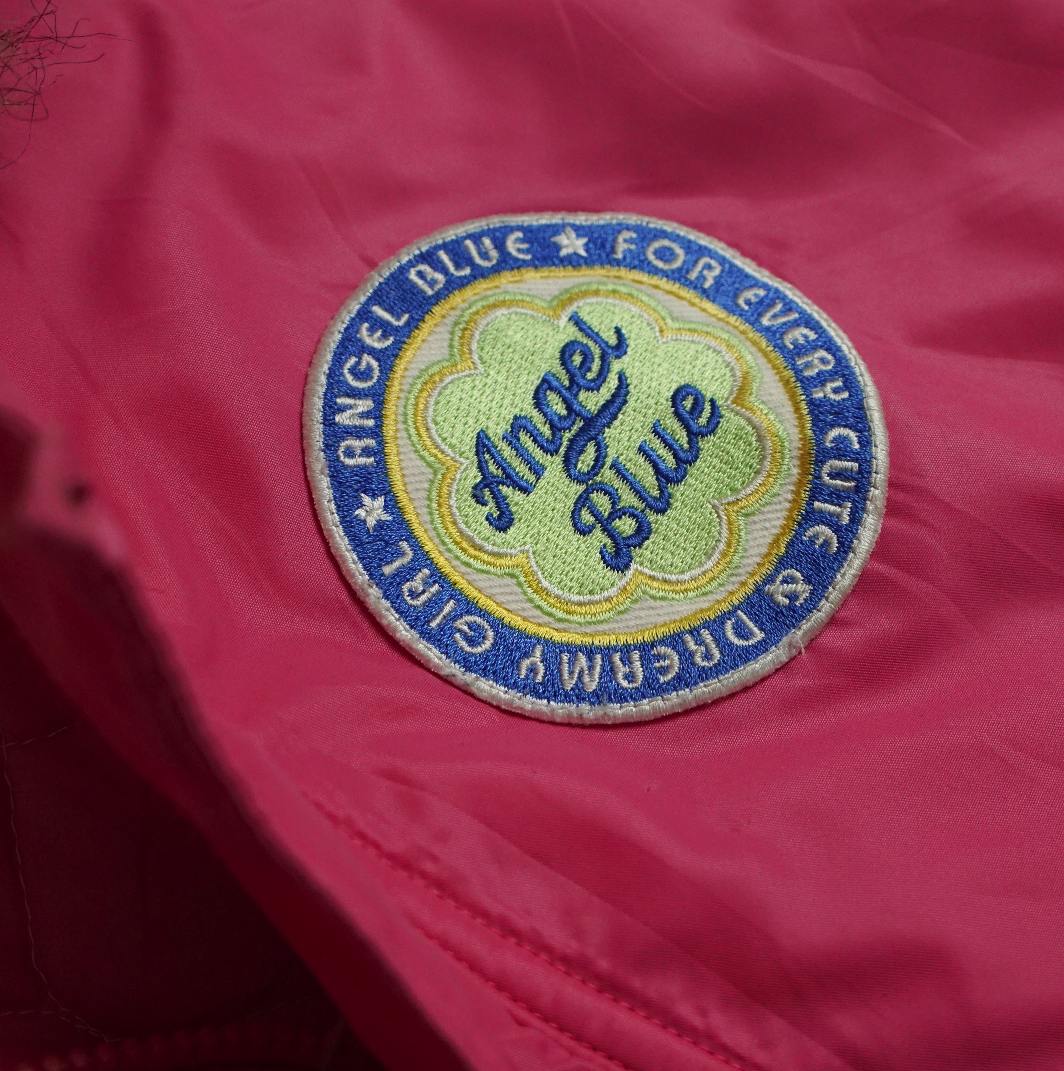 Hysteric Glamour *NoTariff 1990s Angel Blue Hooded Pink Jacket Size L / US 10 / IT 46 - 2 Thumbnail