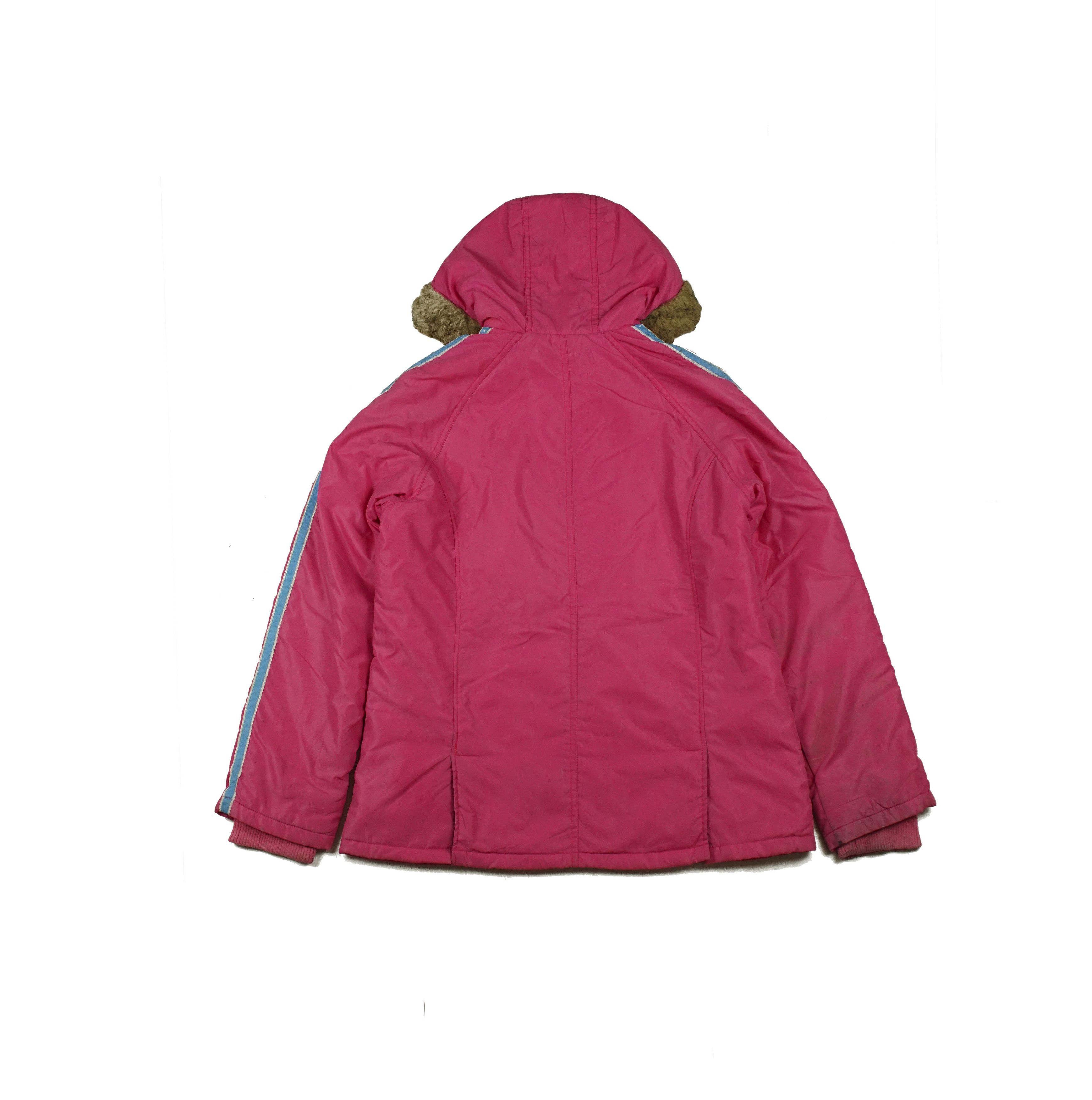 Hysteric Glamour *NoTariff 1990s Angel Blue Hooded Pink Jacket Size L / US 10 / IT 46 - 3 Thumbnail