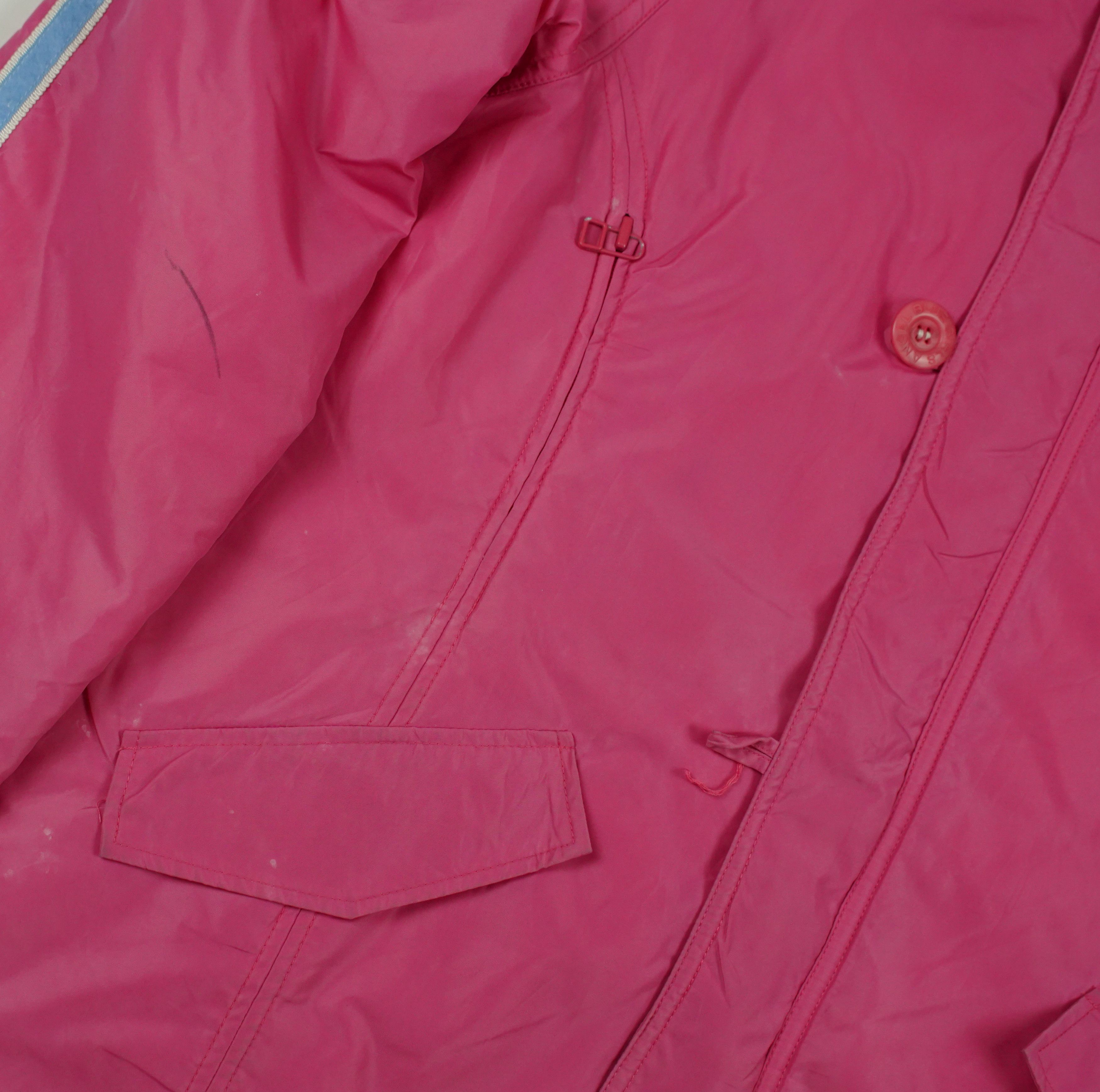 Hysteric Glamour *NoTariff 1990s Angel Blue Hooded Pink Jacket Size L / US 10 / IT 46 - 7 Thumbnail