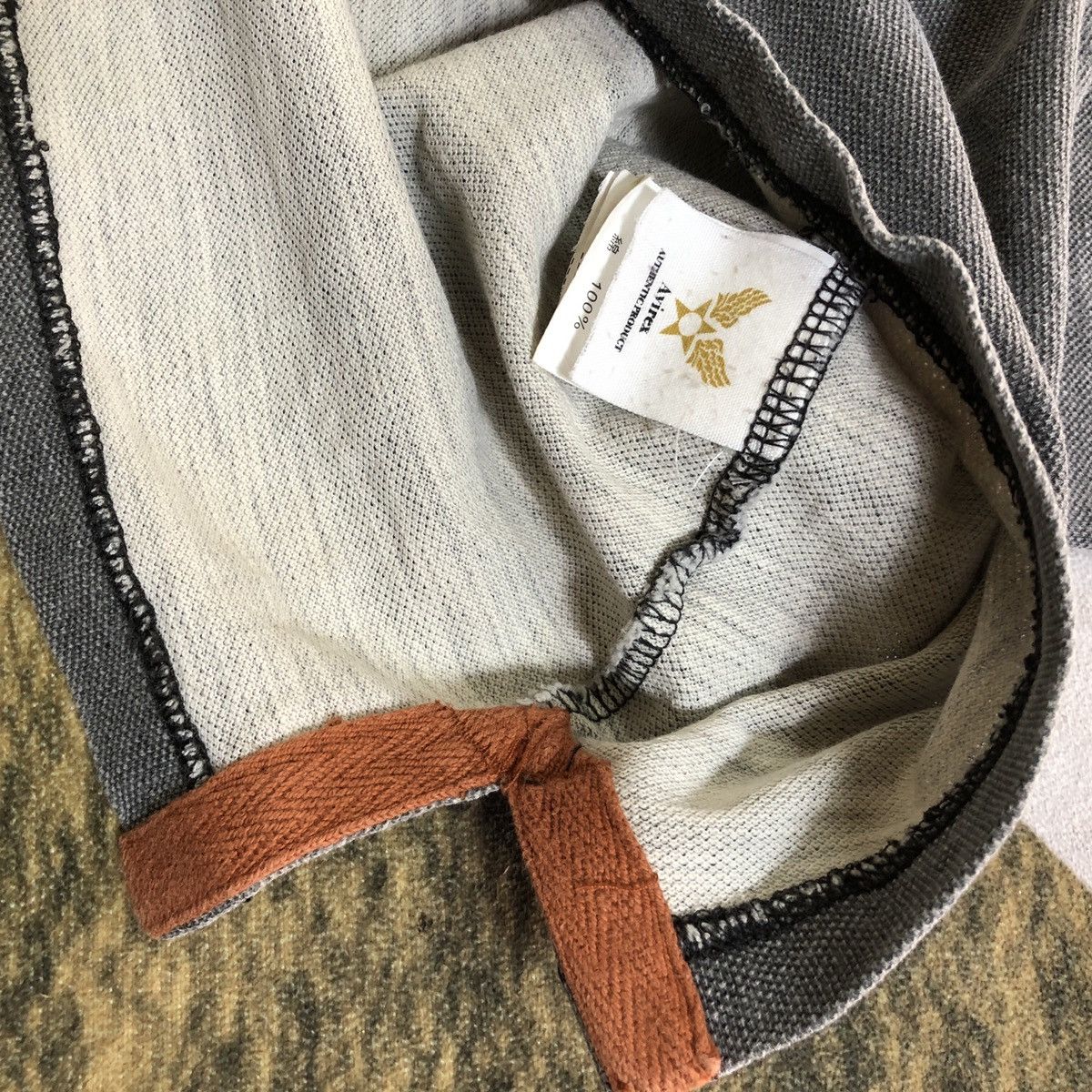 Avirex Rare! Avirex Air Force Patchwork Polo Faded Design Tshirt Size US L / EU 52-54 / 3 - 10 Thumbnail