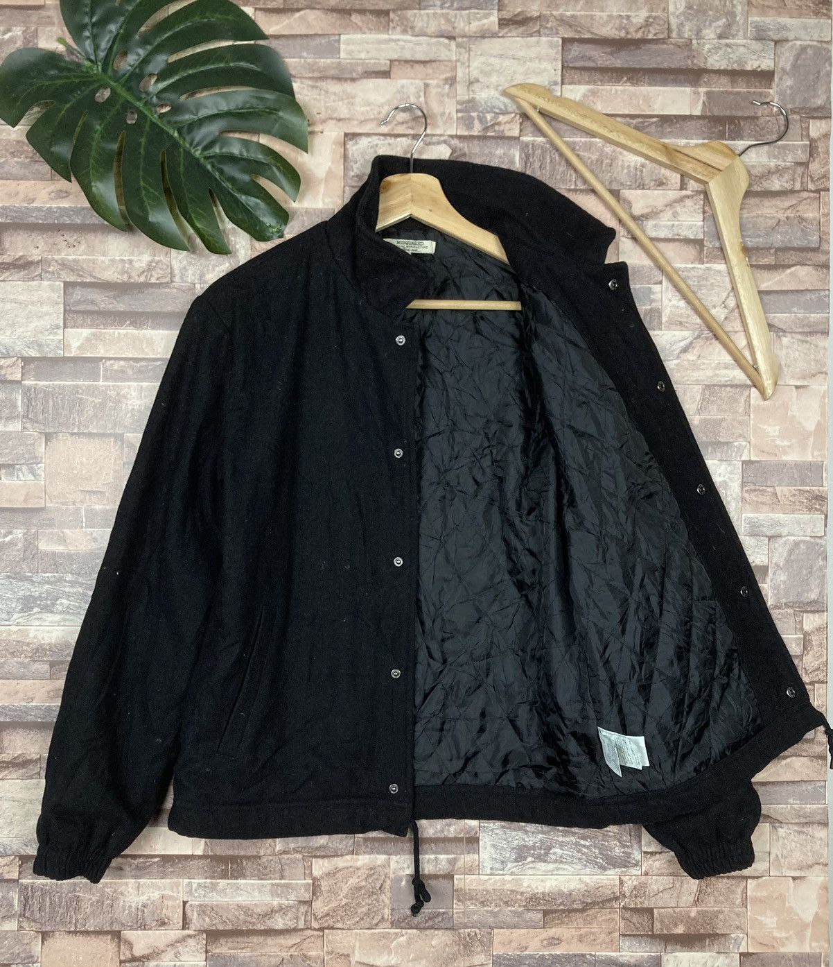 Japanese Brand M2SQUARED Wool Button Jacket #47-2 Size US M / EU 48-50 / 2 - 3 Thumbnail