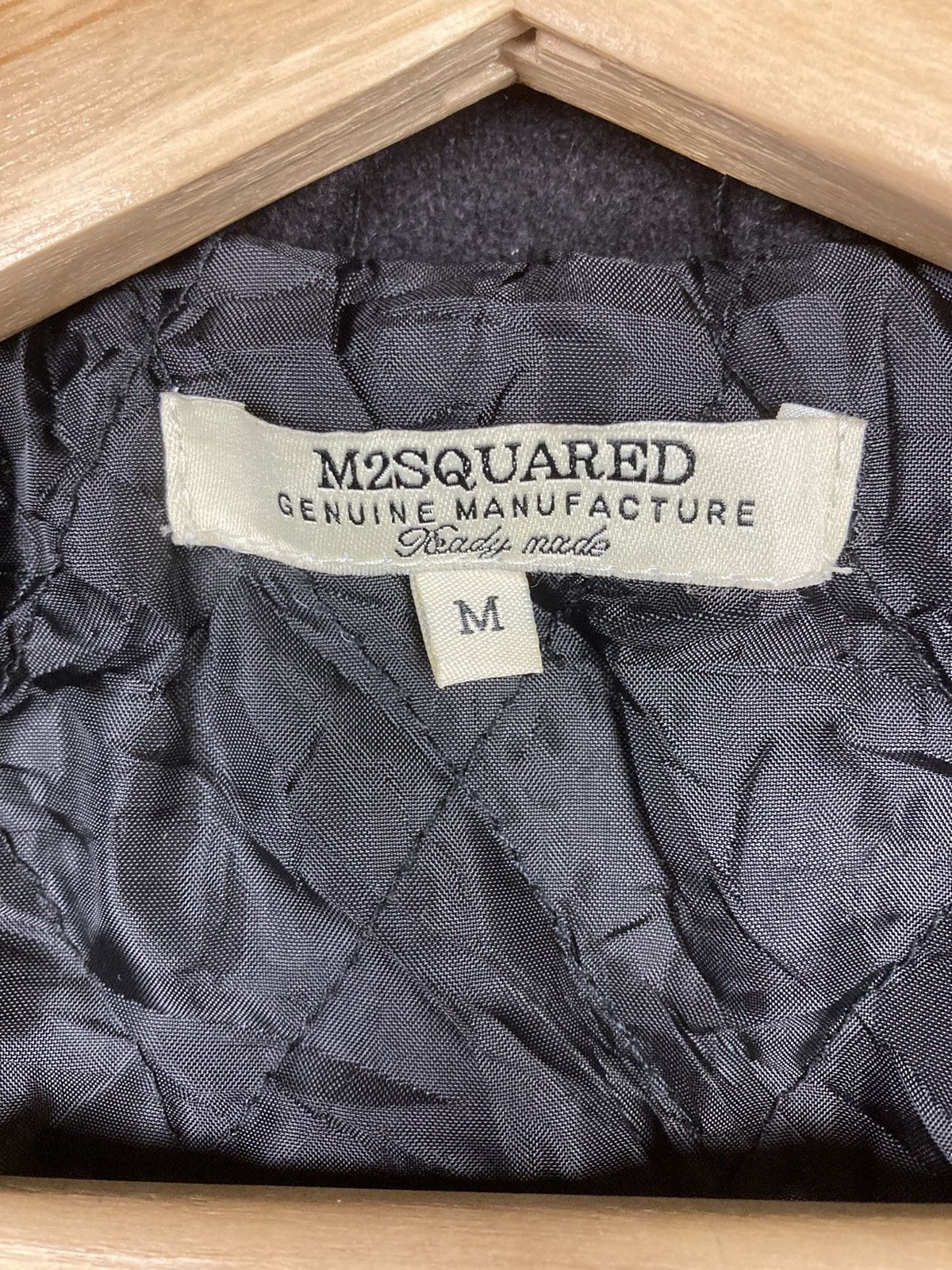 Japanese Brand M2SQUARED Wool Button Jacket #47-2 Size US M / EU 48-50 / 2 - 5 Thumbnail