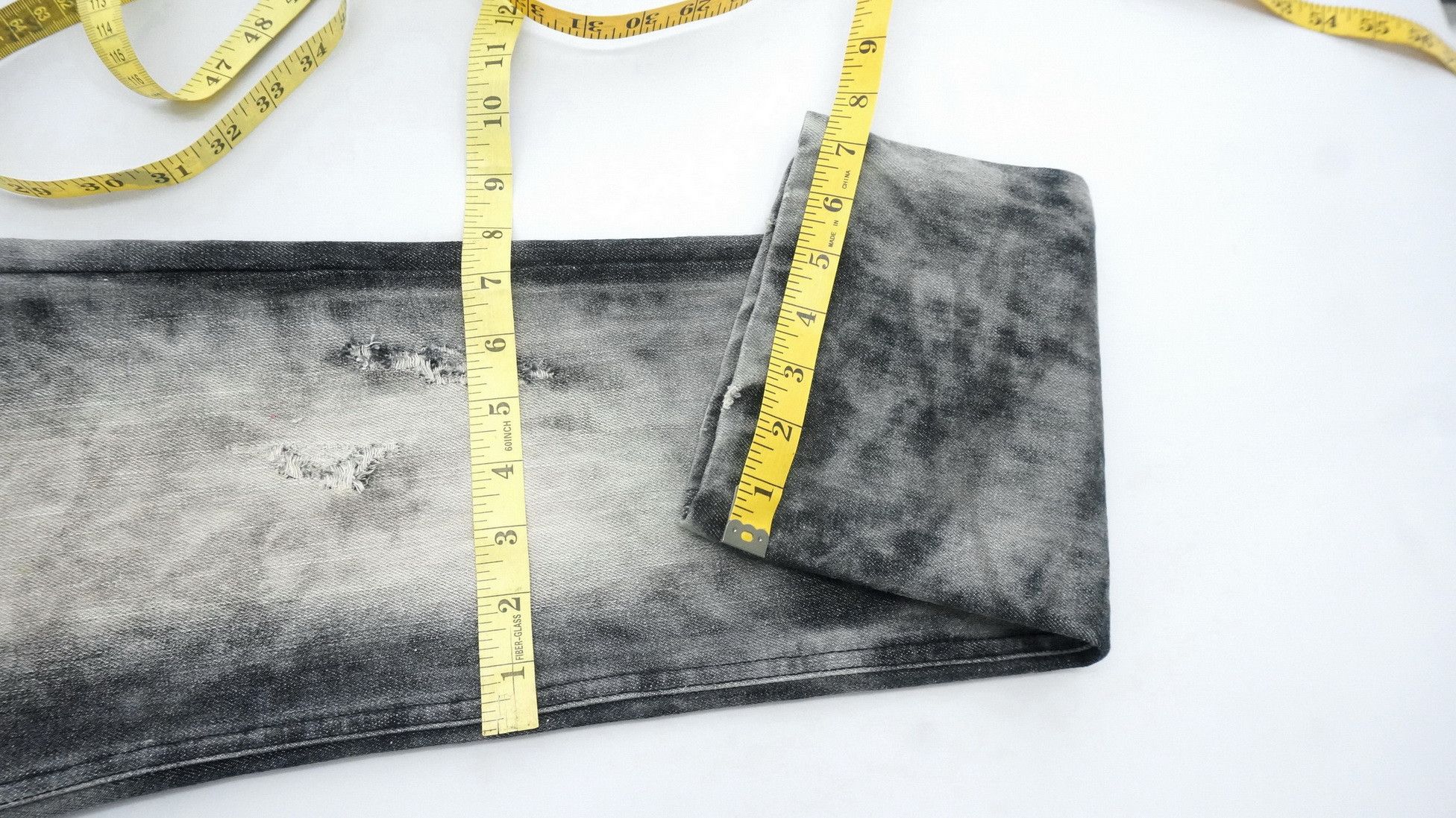 Japanese Brand Vintage IN THE ATTIC Smoke Distressed Slim Jeans - Size US 30 / EU 46 - 19 Thumbnail
