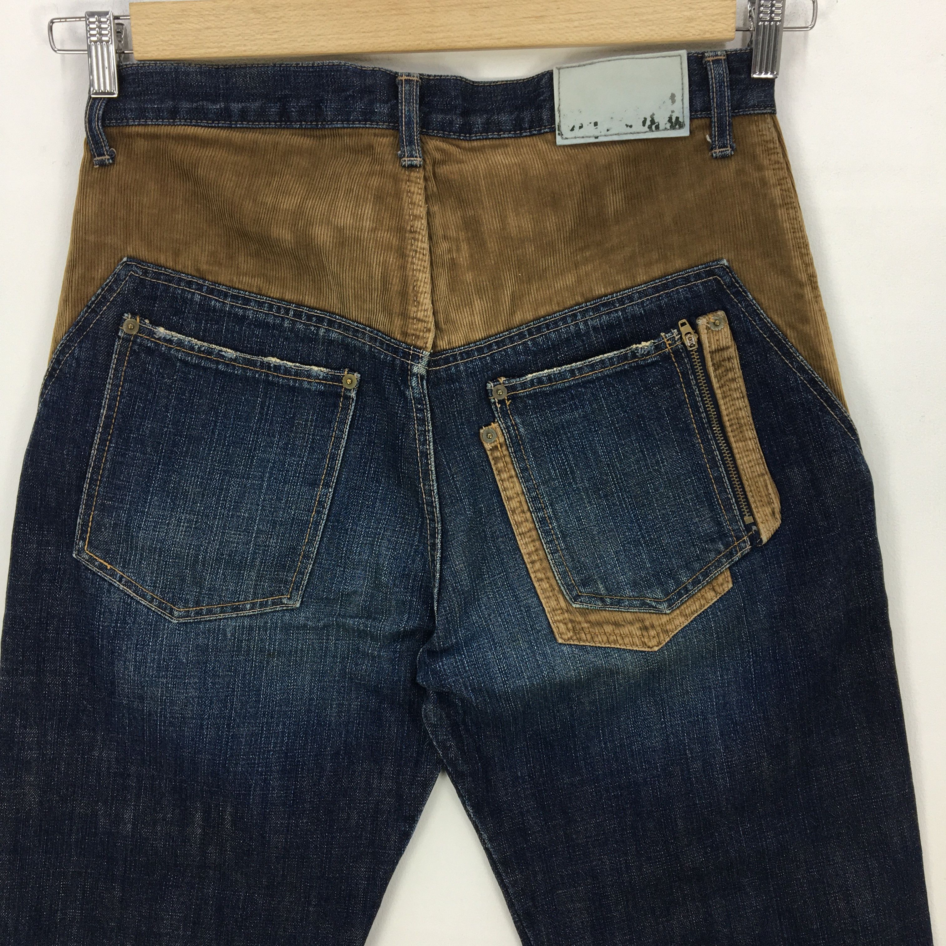 Japanese Brand Japanese Reworked Jeans Distressed Denim Pants - BS45600. Size US 32 / EU 48 - 6 Thumbnail