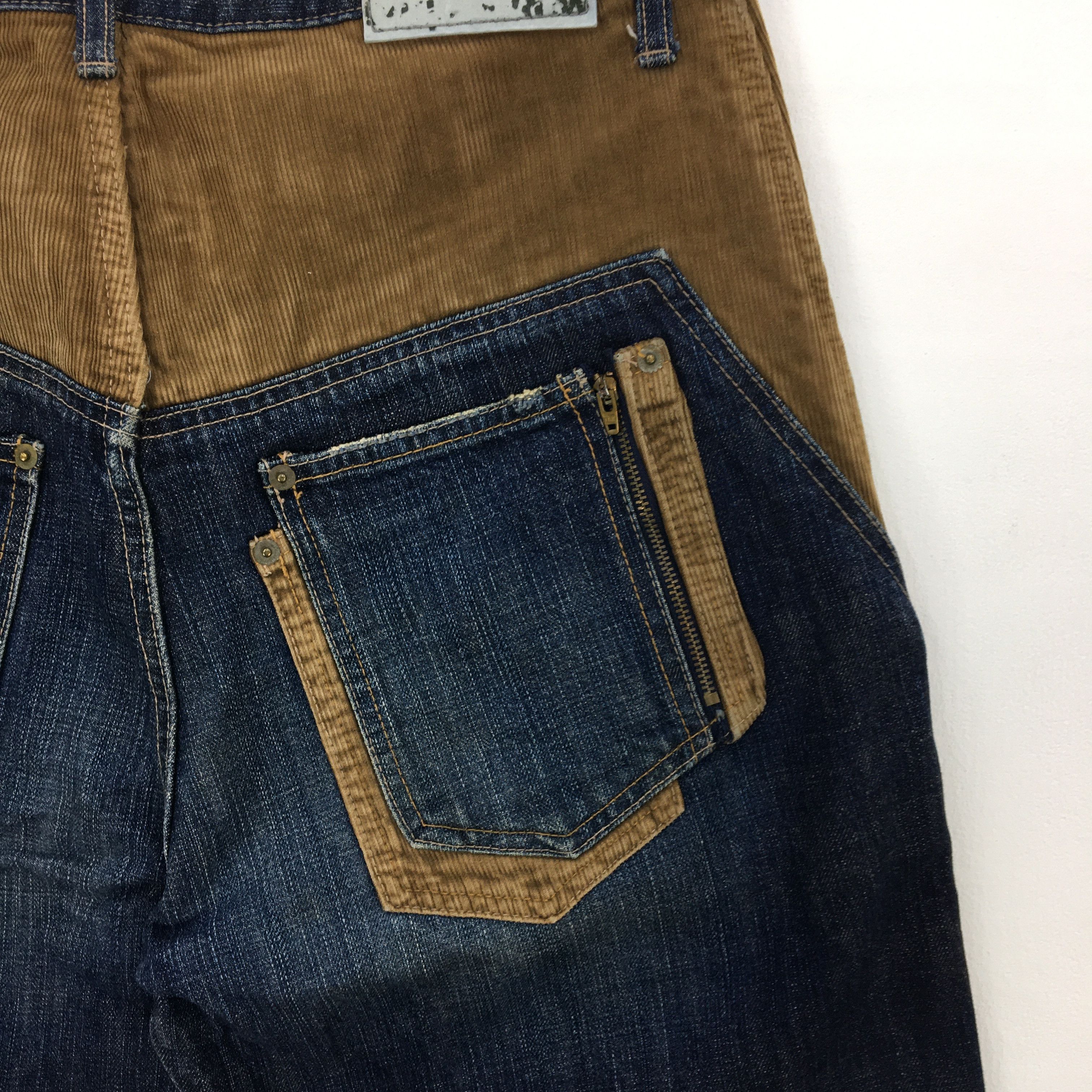 Japanese Brand Japanese Reworked Jeans Distressed Denim Pants - BS45600. Size US 32 / EU 48 - 10 Thumbnail