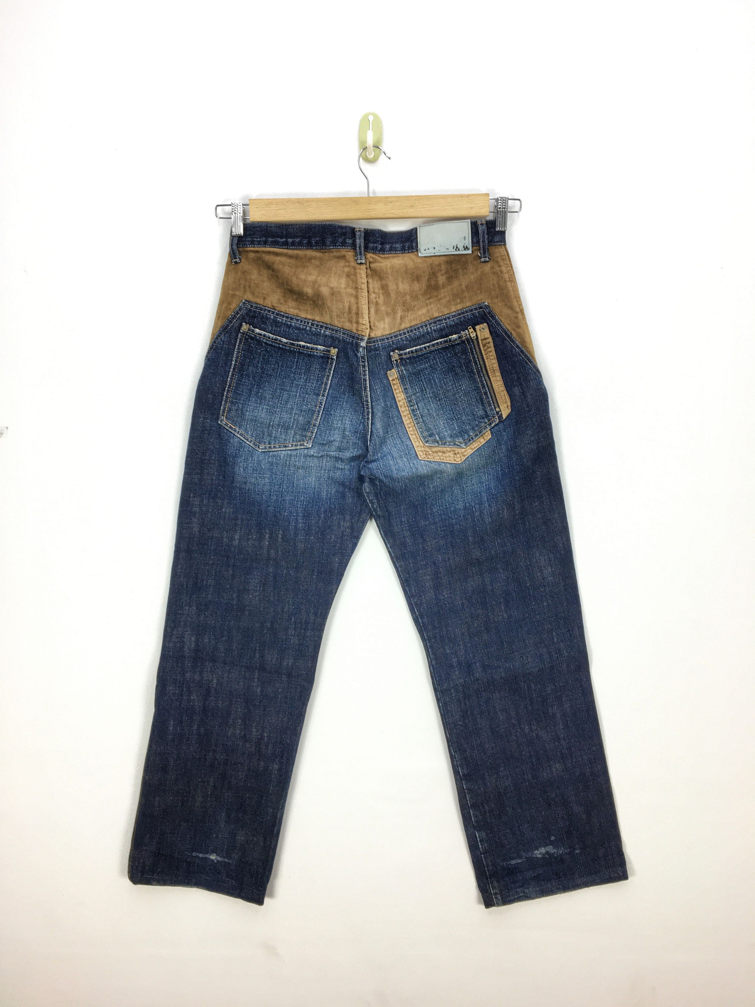 Japanese Brand Japanese Reworked Jeans Distressed Denim Pants - BS45600. Size US 32 / EU 48 - 2 Thumbnail