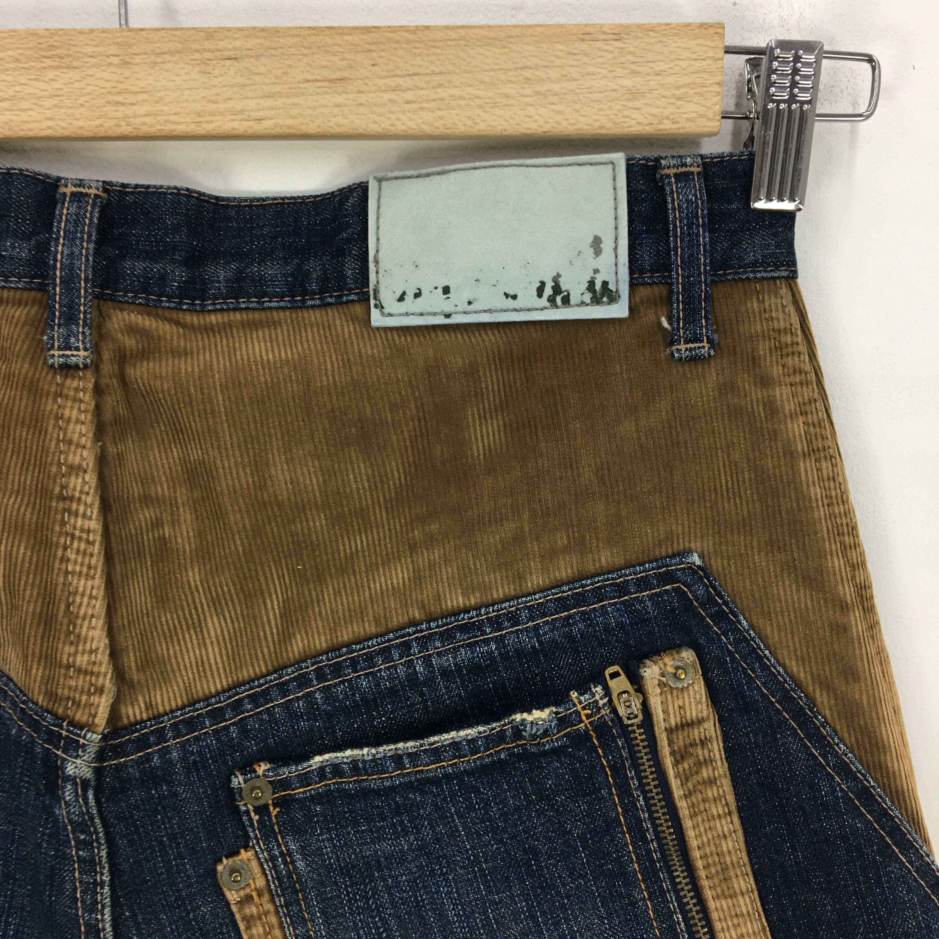 Japanese Brand Japanese Reworked Jeans Distressed Denim Pants - BS45600. Size US 32 / EU 48 - 11 Thumbnail