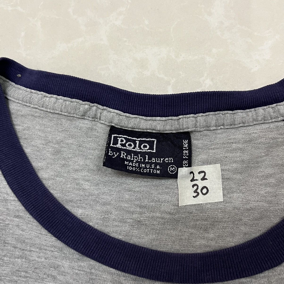 Lo Life × Polo Ralph Lauren × Vintage Vintage 90s Polo Ralph Lauren P2 RL-67 T Shirt Size US L / EU 52-54 / 3 - 8 Thumbnail