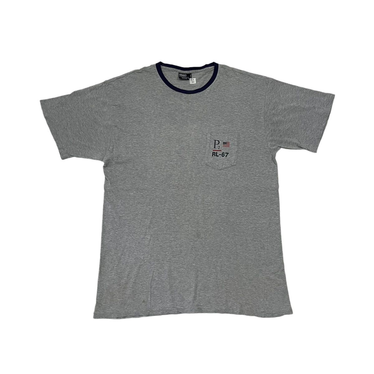 Lo Life × Polo Ralph Lauren × Vintage Vintage 90s Polo Ralph Lauren P2 RL-67 T Shirt Size US L / EU 52-54 / 3 - 1 Thumbnail