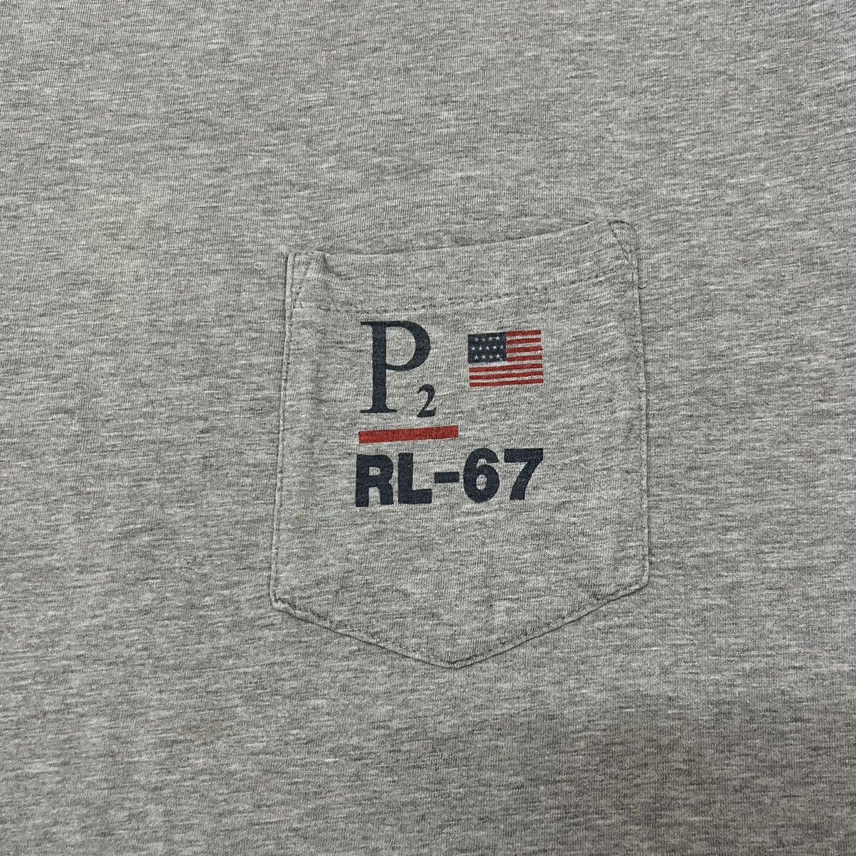Lo Life × Polo Ralph Lauren × Vintage Vintage 90s Polo Ralph Lauren P2 RL-67 T Shirt Size US L / EU 52-54 / 3 - 5 Thumbnail