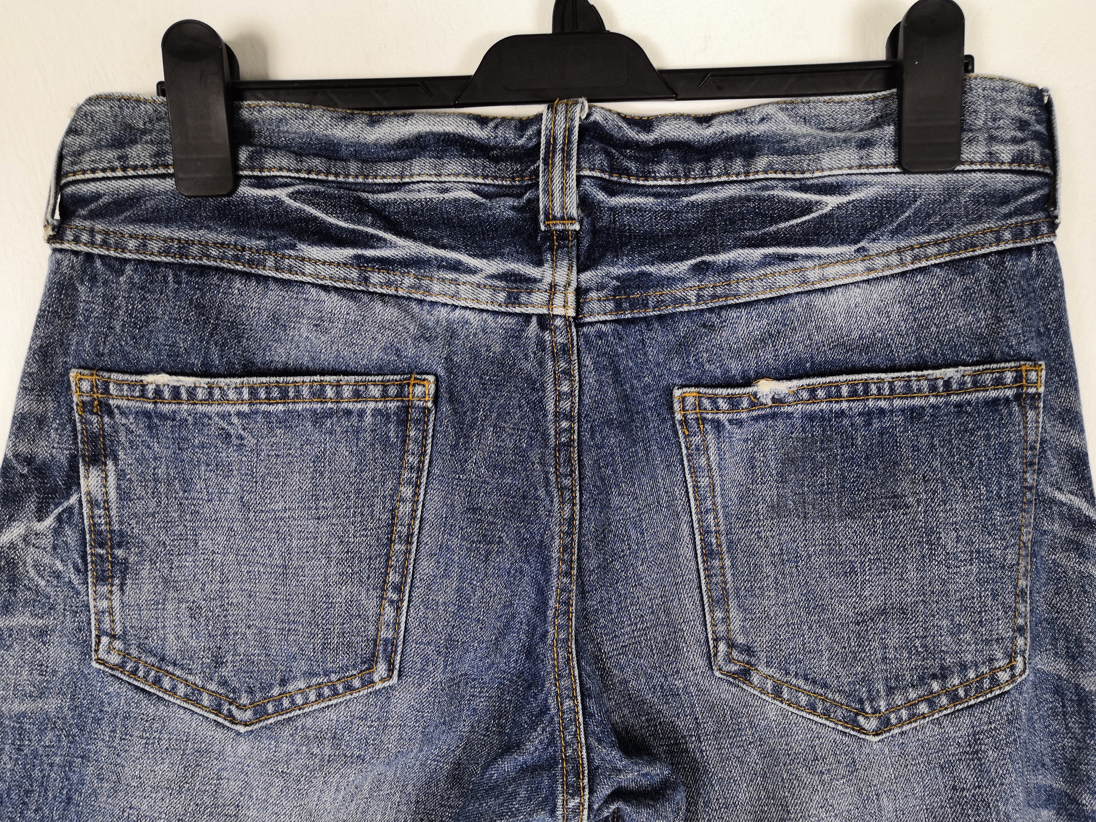 Japanese Brand Exedus Japanese Denim Redline Jeans Pants Selvedge Size US 34 / EU 50 - 6 Thumbnail