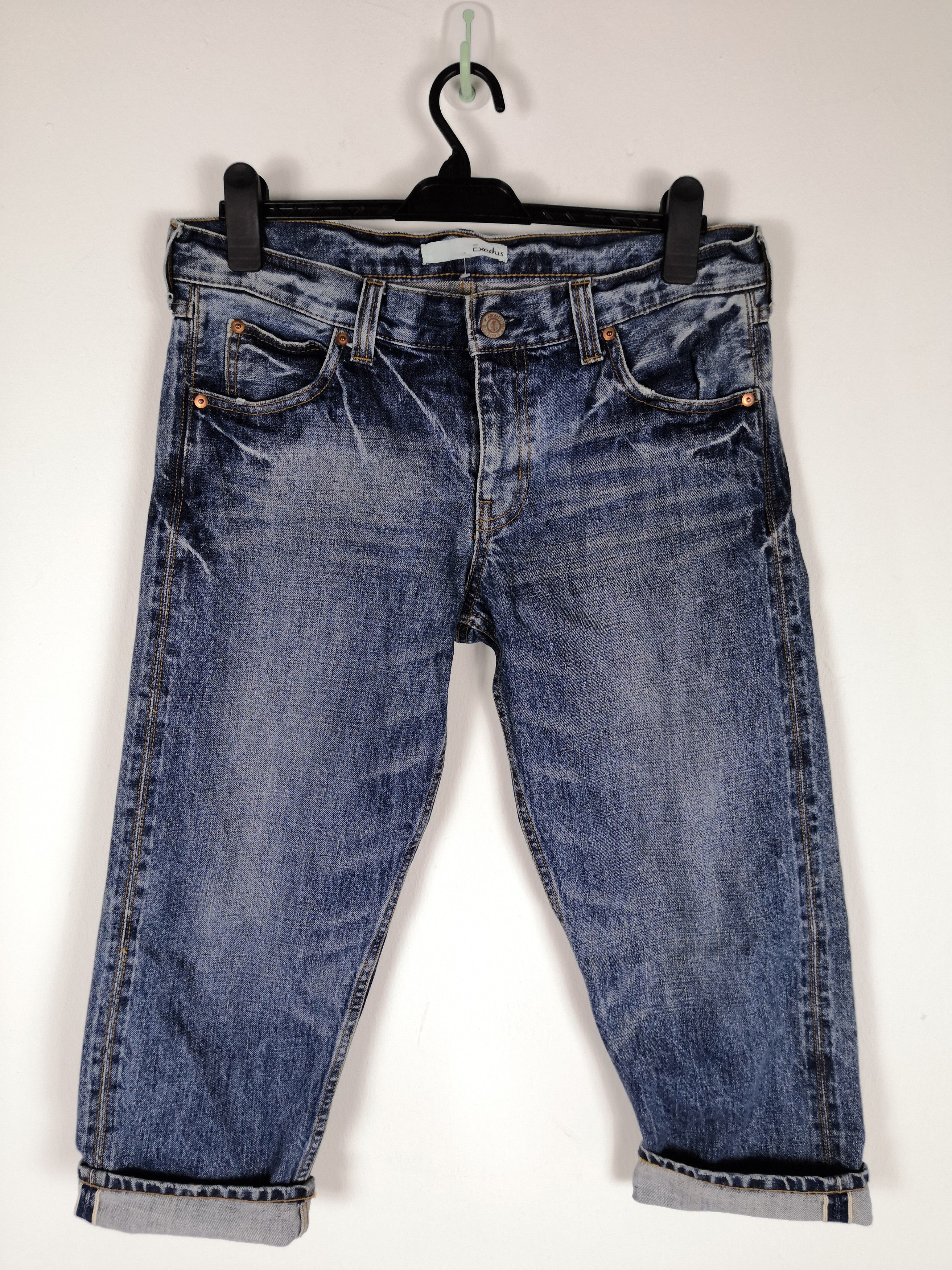Japanese Brand Exedus Japanese Denim Redline Jeans Pants Selvedge Size US 34 / EU 50 - 3 Thumbnail