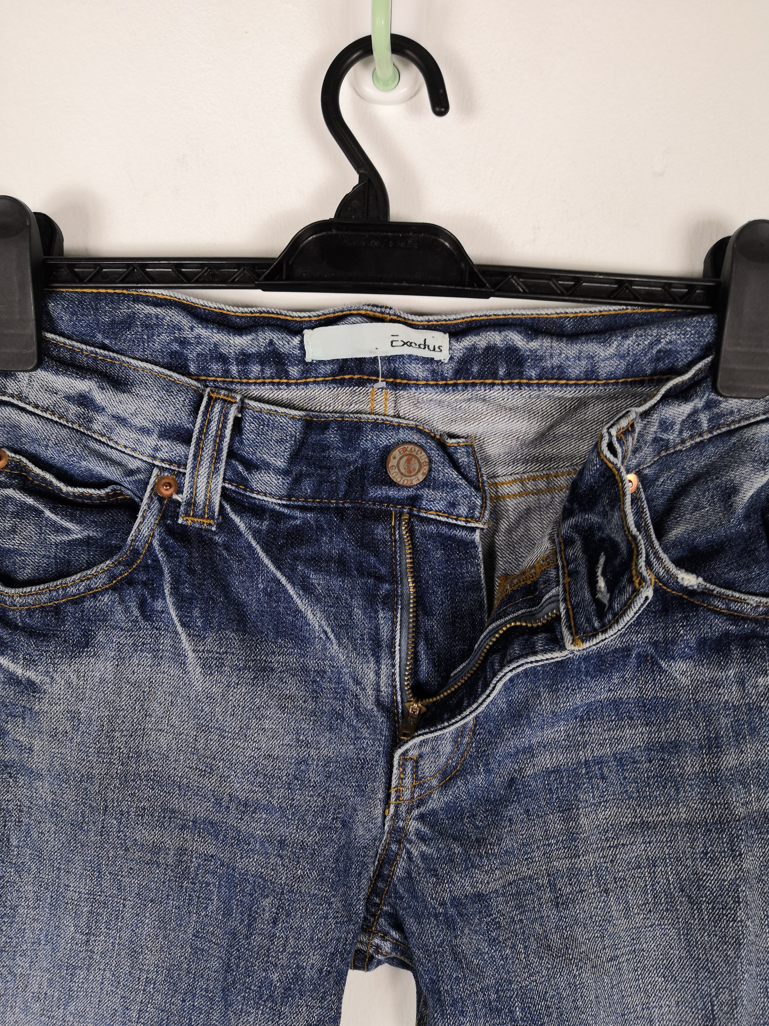 Japanese Brand Exedus Japanese Denim Redline Jeans Pants Selvedge Size US 34 / EU 50 - 8 Thumbnail