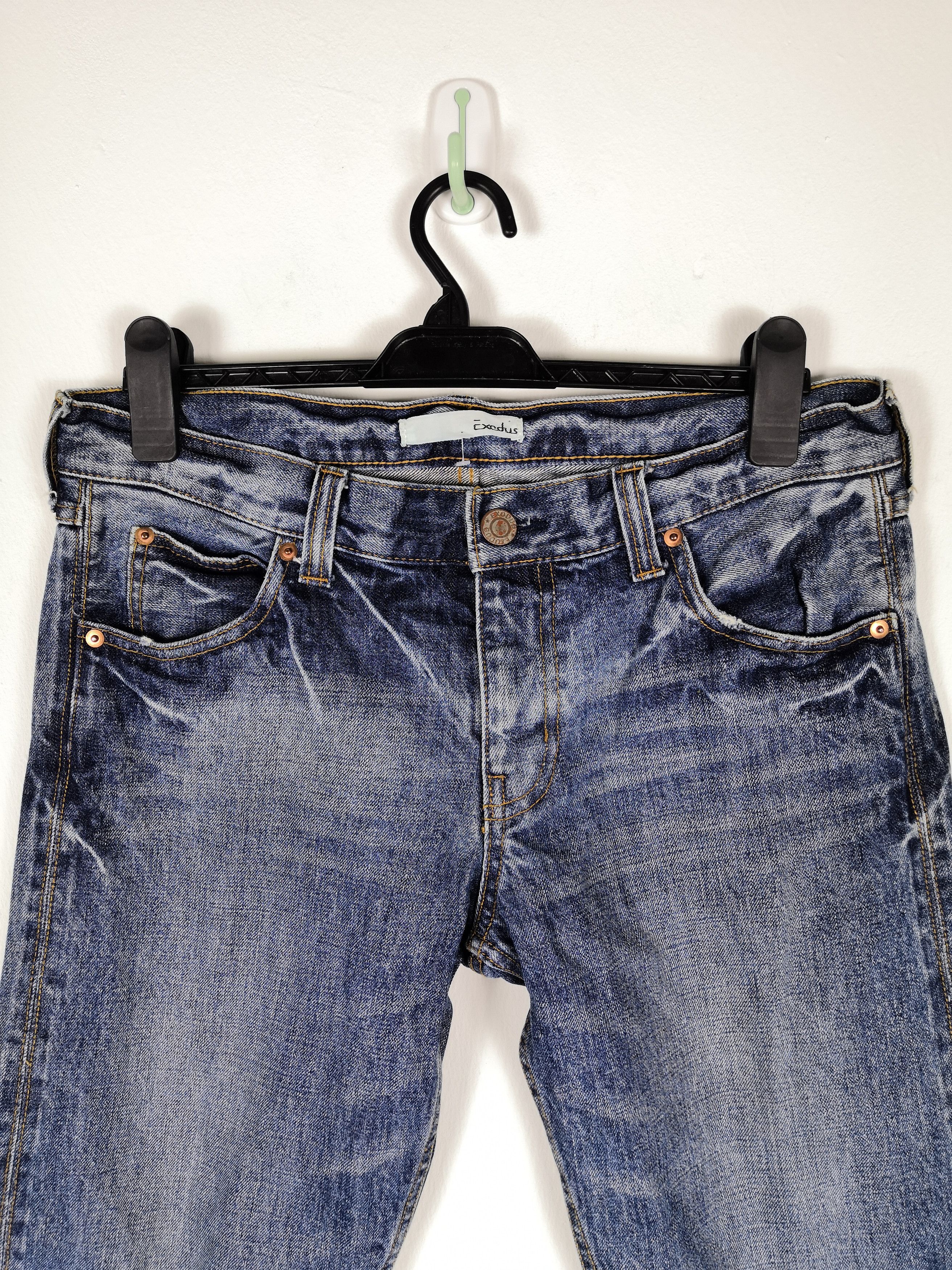 Japanese Brand Exedus Japanese Denim Redline Jeans Pants Selvedge Size US 34 / EU 50 - 4 Thumbnail