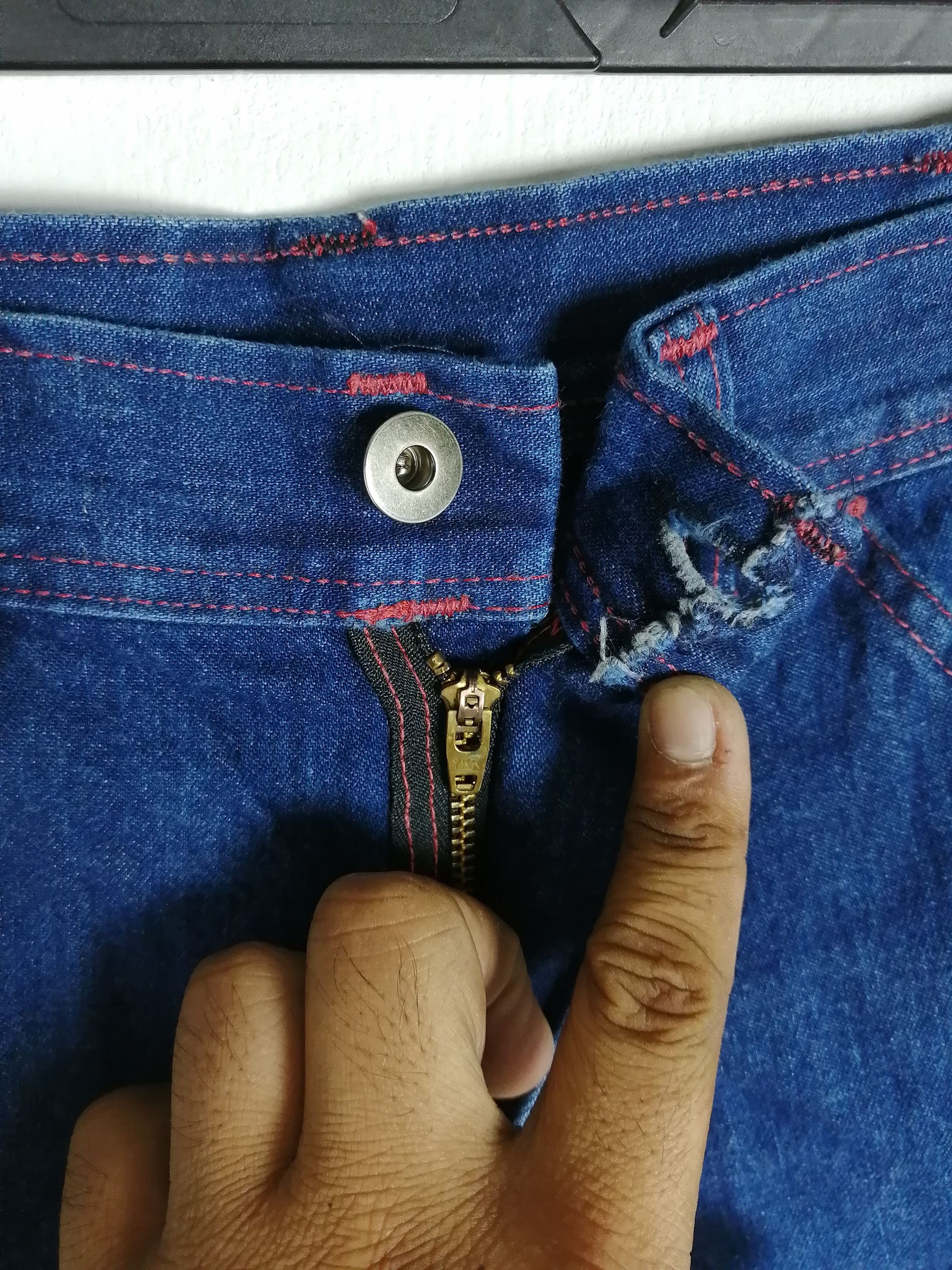 The Smiths The Smith Carpenter Pant Workers Baggy Denim Jeans Size US 30 / EU 46 - 6 Thumbnail