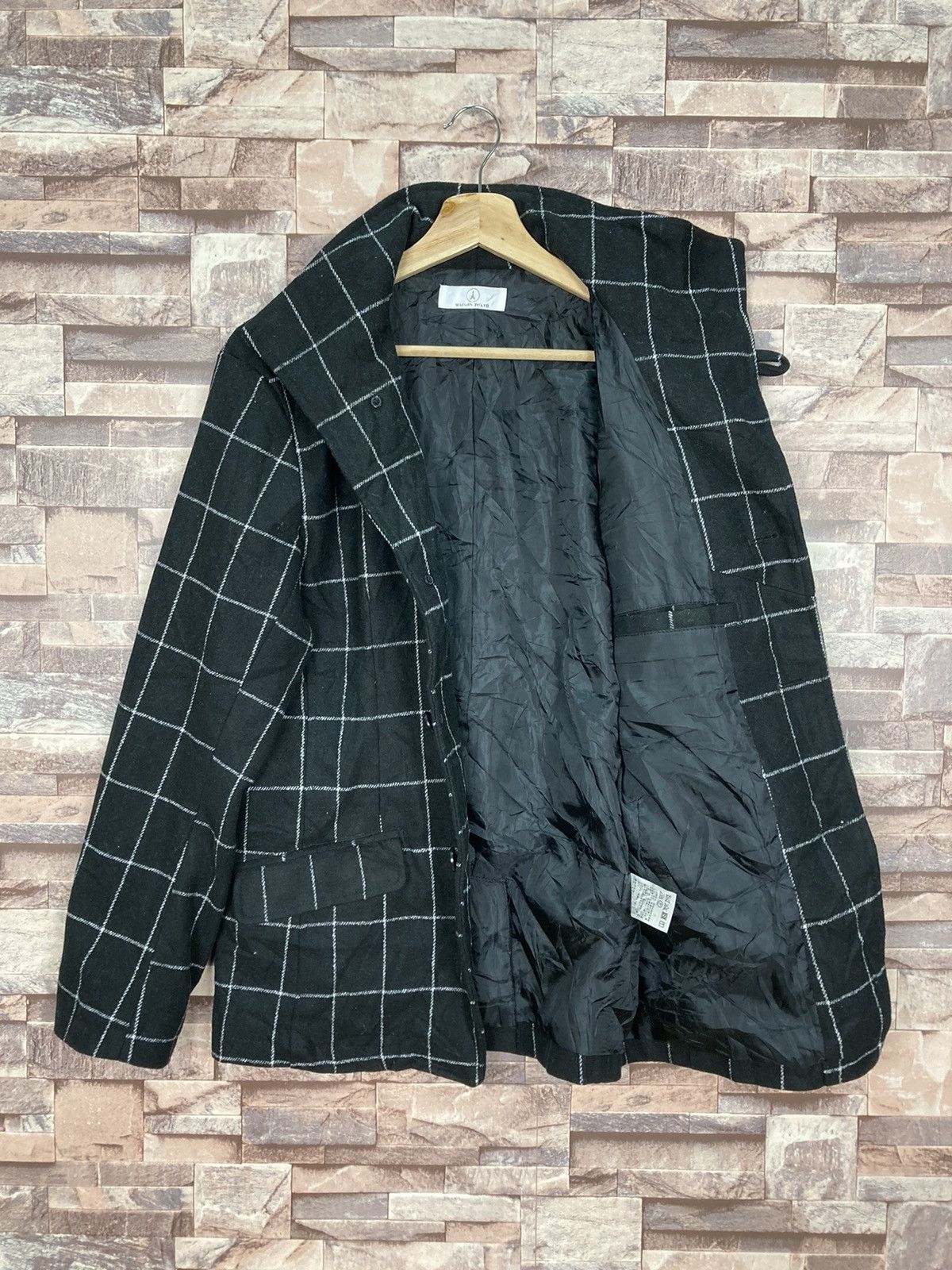 Japanese Brand Maison tokyo wool jacket #26-4 Size US XL / EU 56 / 4 - 3 Thumbnail