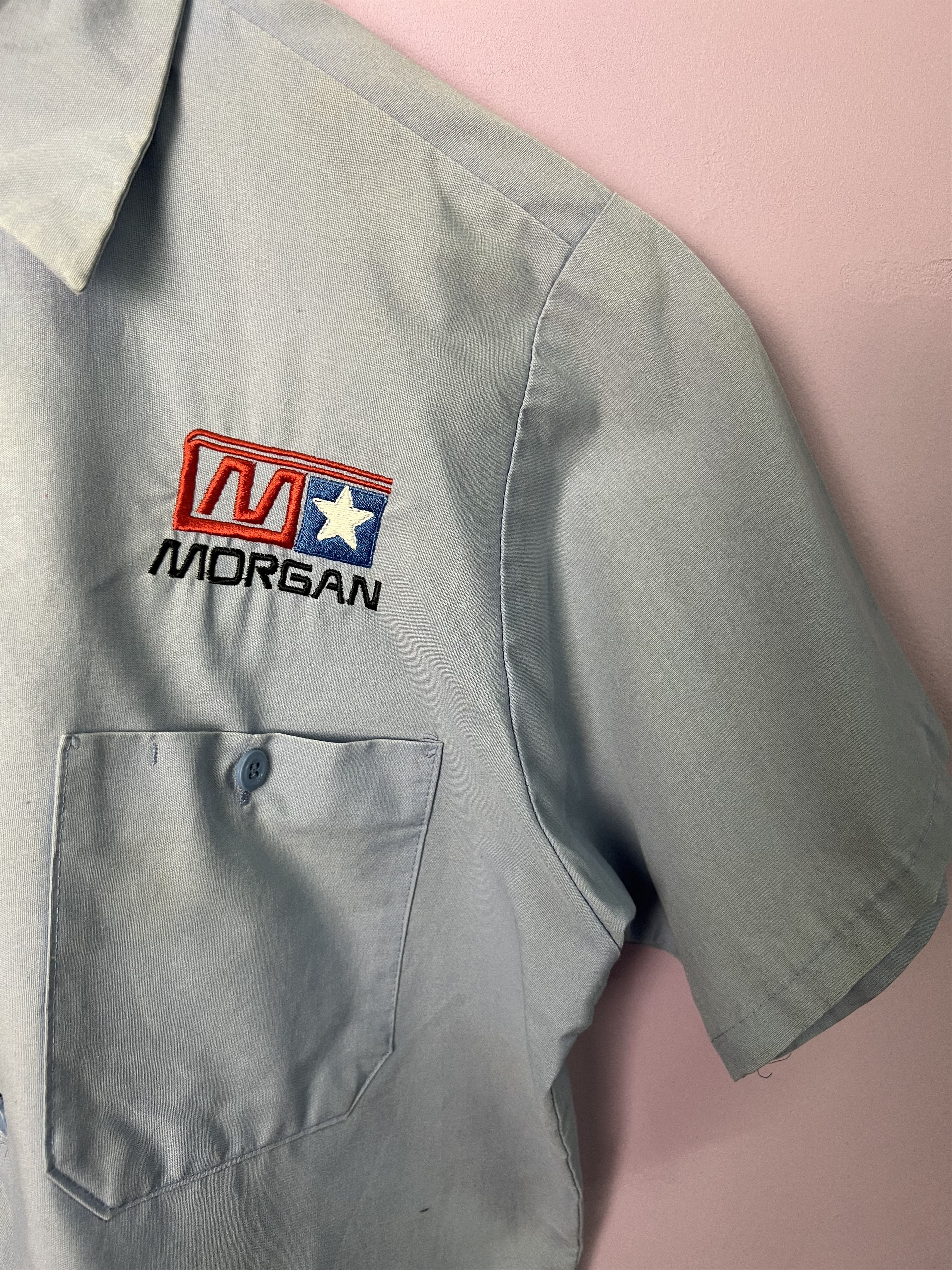 Other 🔥Vintage Durable Press Morgan Work Shirts Size US M / EU 48-50 / 2 - 7 Thumbnail