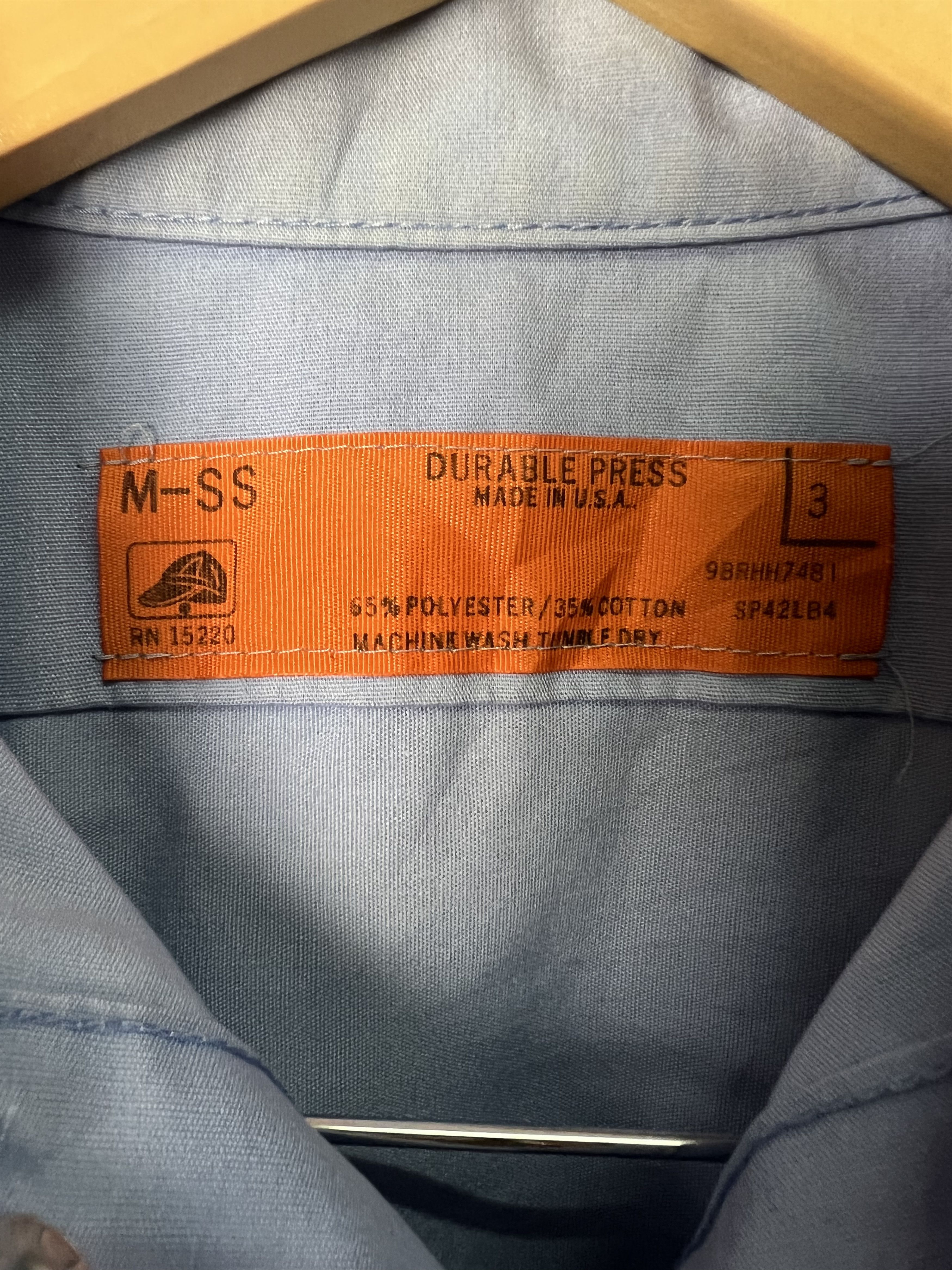 Vintage 🔥Vintage Durable Press Morgan Work Shirts Size US M / EU 48-50 / 2 - 11 Thumbnail