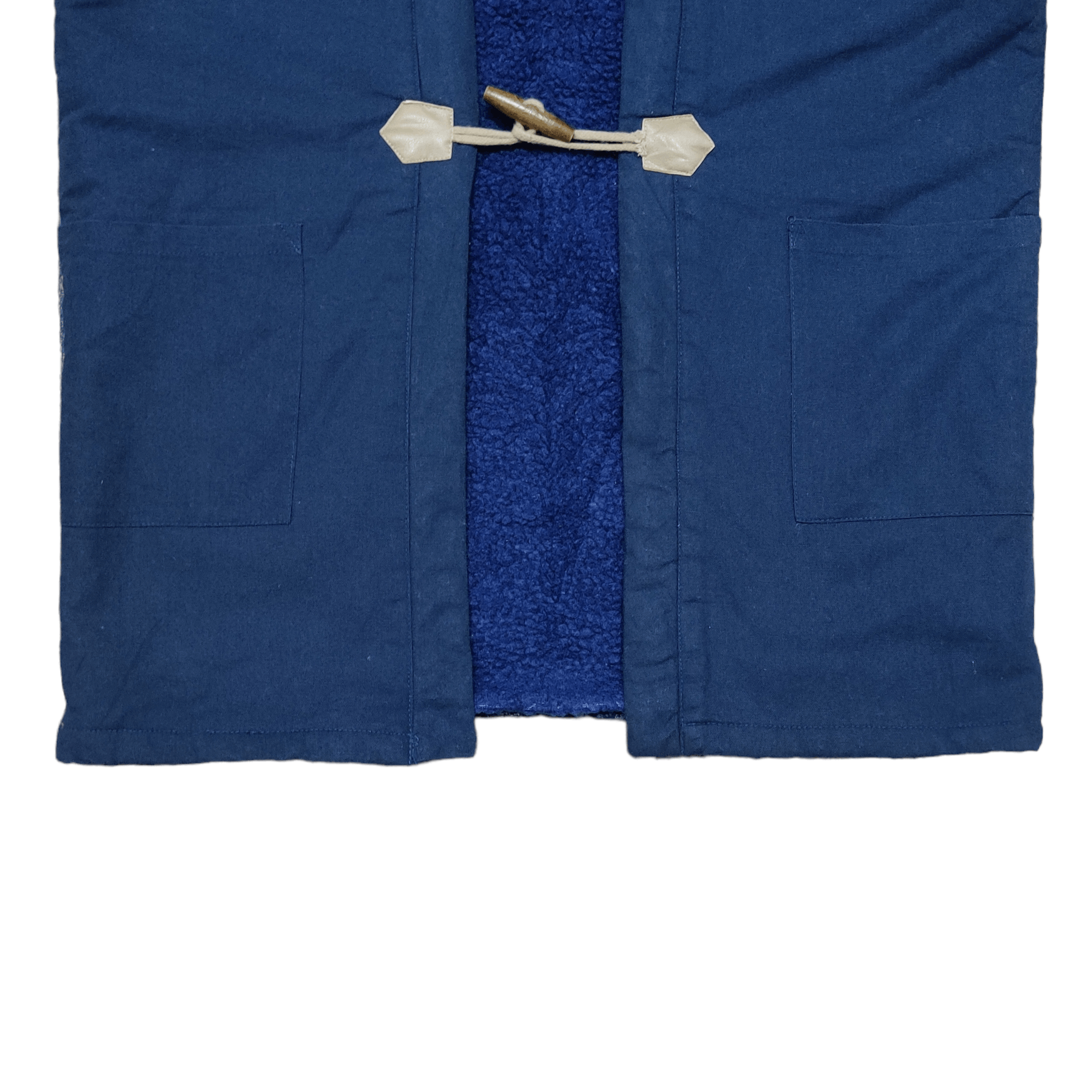 Indigo Vintage Kimono Japan Dragon Koil Fish Sleeveless/Vest Size US L / EU 52-54 / 3 - 5 Thumbnail