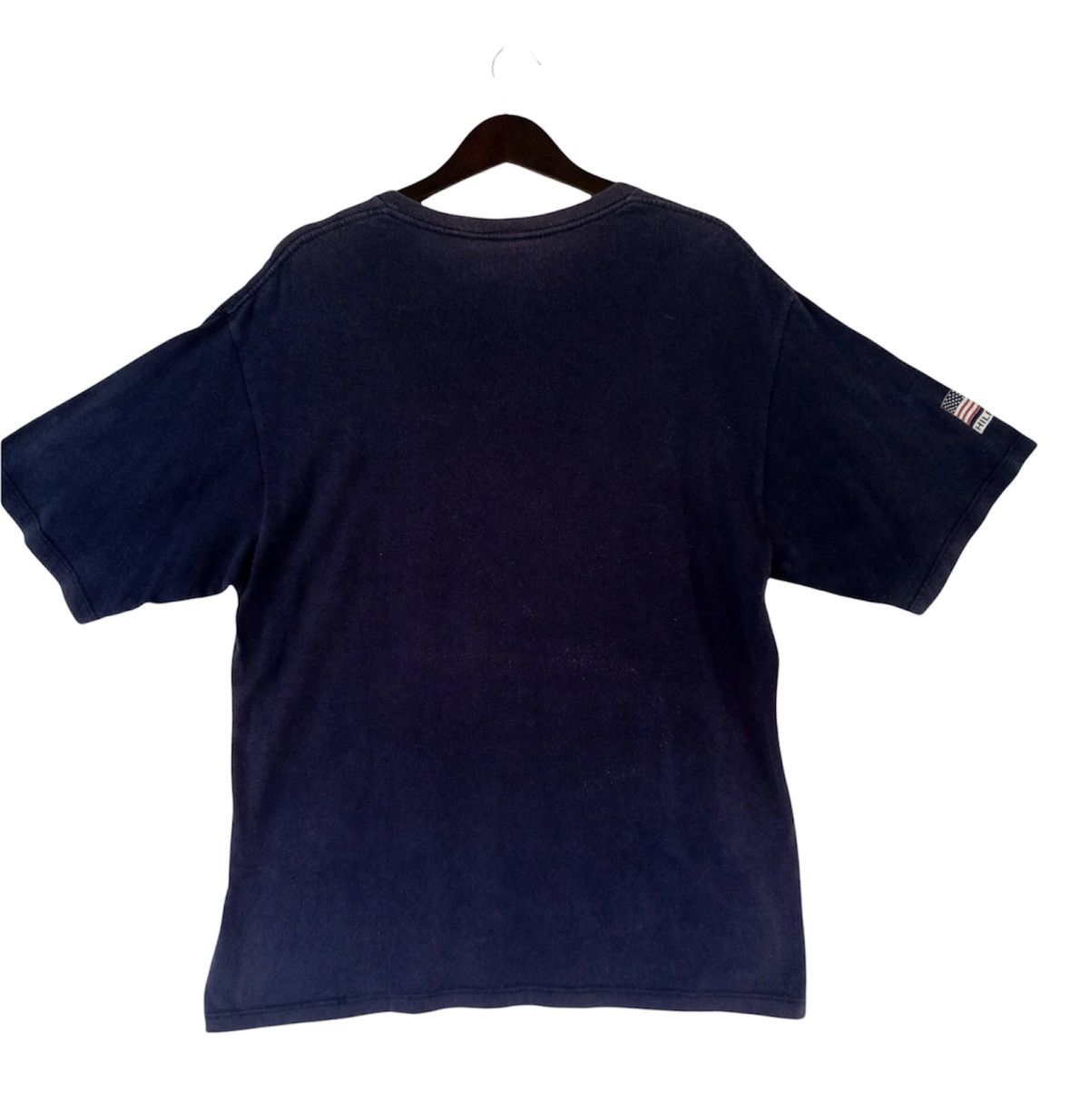 Tommy Hilfiger VINTAGE TOMMY HILFIGER Big logo hip hop tee t-shirt Size US M / EU 48-50 / 2 - 2 Thumbnail