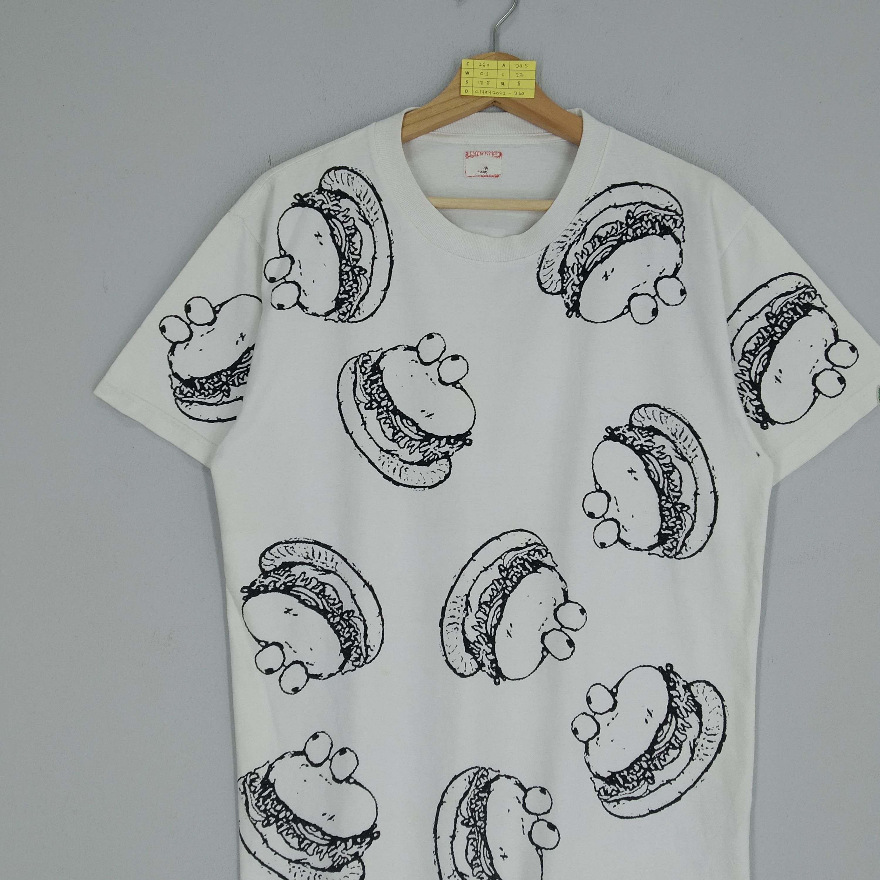 Japanese Brand Undercoverism Jun Takahashi Overprinted Japan T-shirt Size US M / EU 48-50 / 2 - 3 Thumbnail