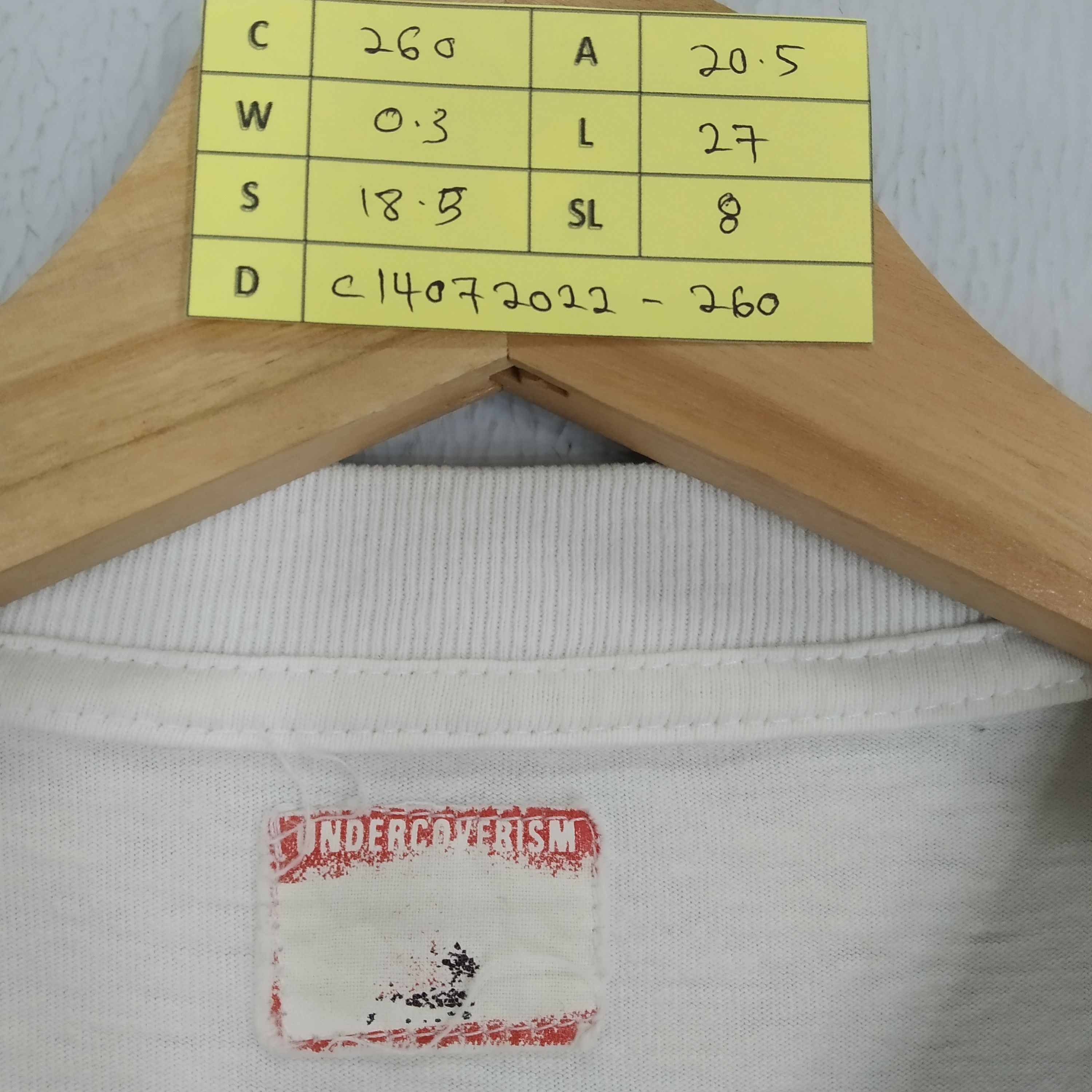 Japanese Brand Undercoverism Jun Takahashi Overprinted Japan T-shirt Size US M / EU 48-50 / 2 - 10 Thumbnail