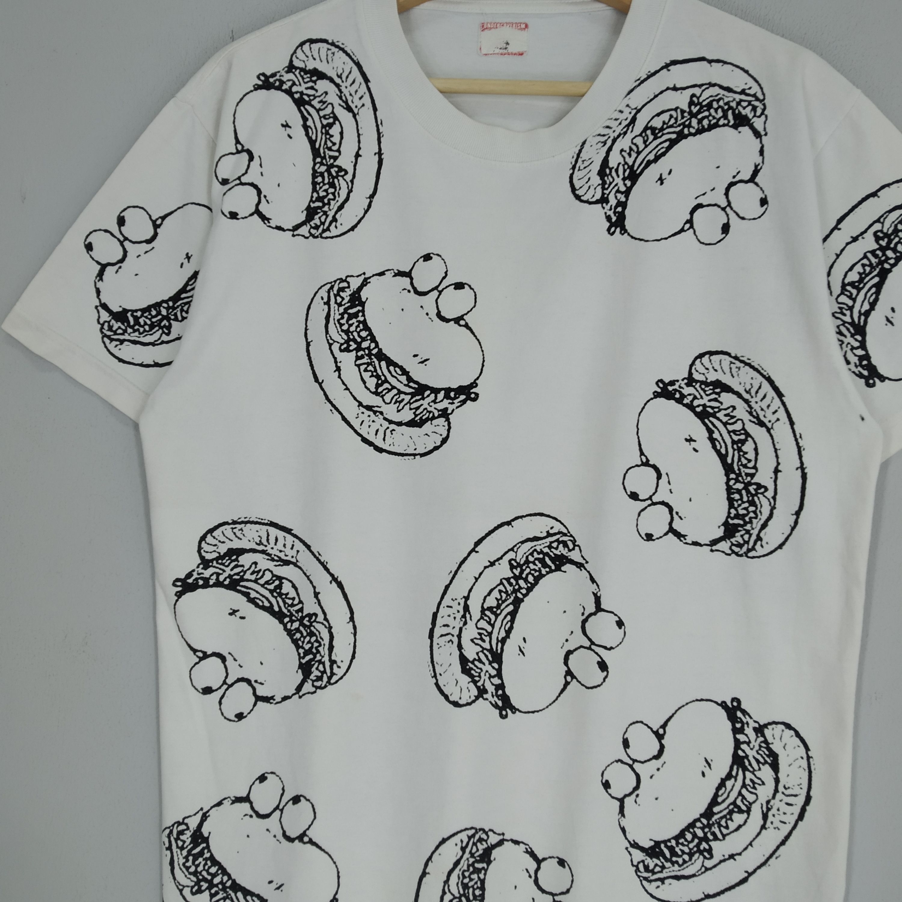 Japanese Brand Undercoverism Jun Takahashi Overprinted Japan T-shirt Size US M / EU 48-50 / 2 - 4 Thumbnail