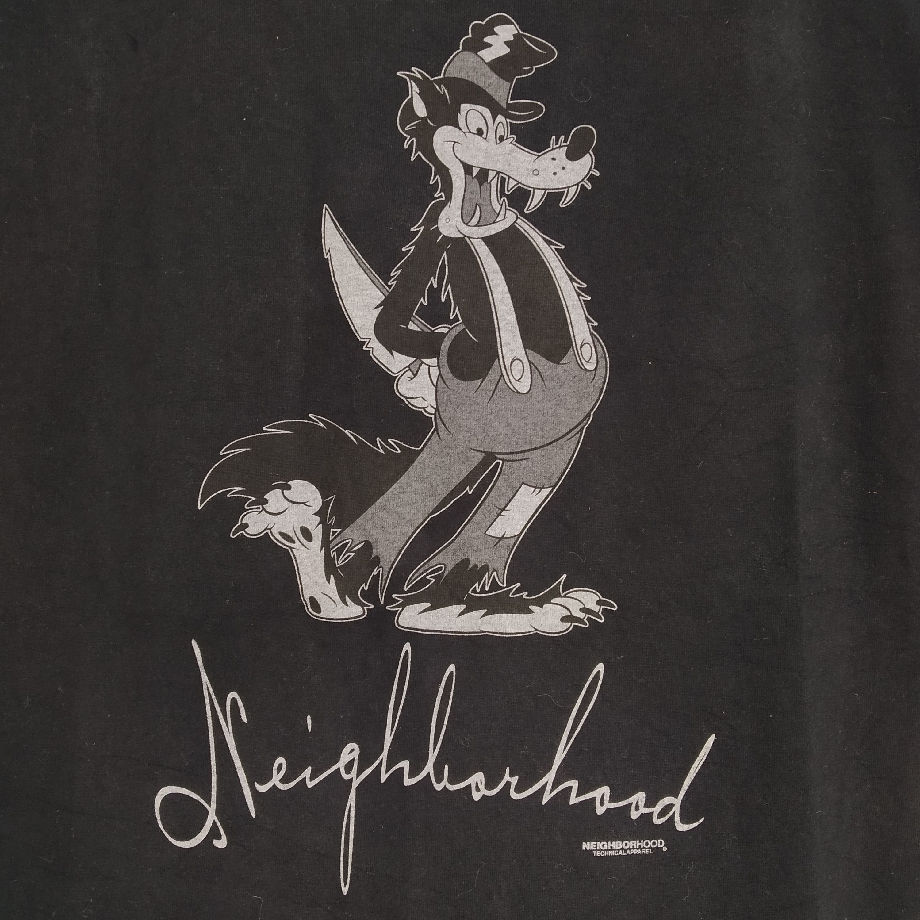 Disney Vintage Neighborhood Japan X Disney Cartoon Mickey Backprint Size US M / EU 48-50 / 2 - 5 Thumbnail