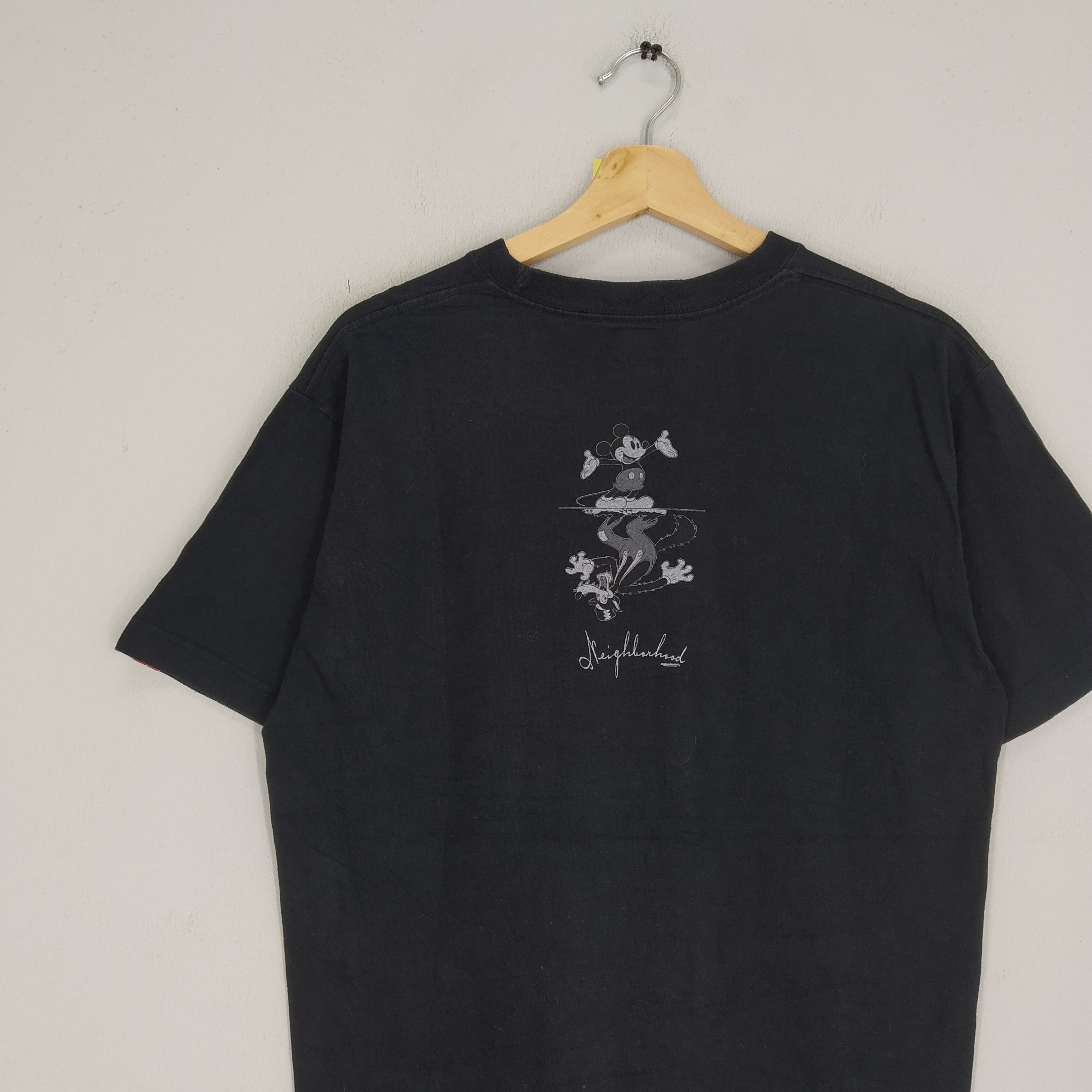 Disney Vintage Neighborhood Japan X Disney Cartoon Mickey Backprint Size US M / EU 48-50 / 2 - 4 Thumbnail