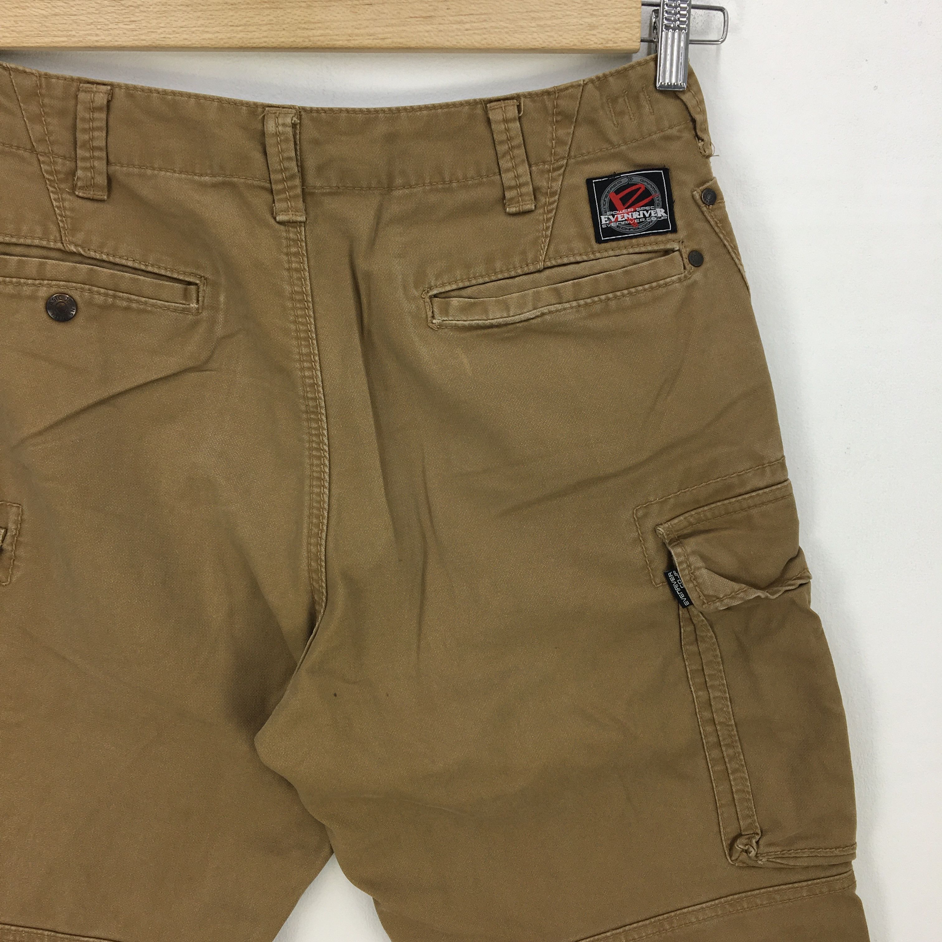 Japanese Brand × Vintage Tactical Cargo Pants Skater Multi Pocket Utility Trousers Size US 32 / EU 48 - 9 Thumbnail