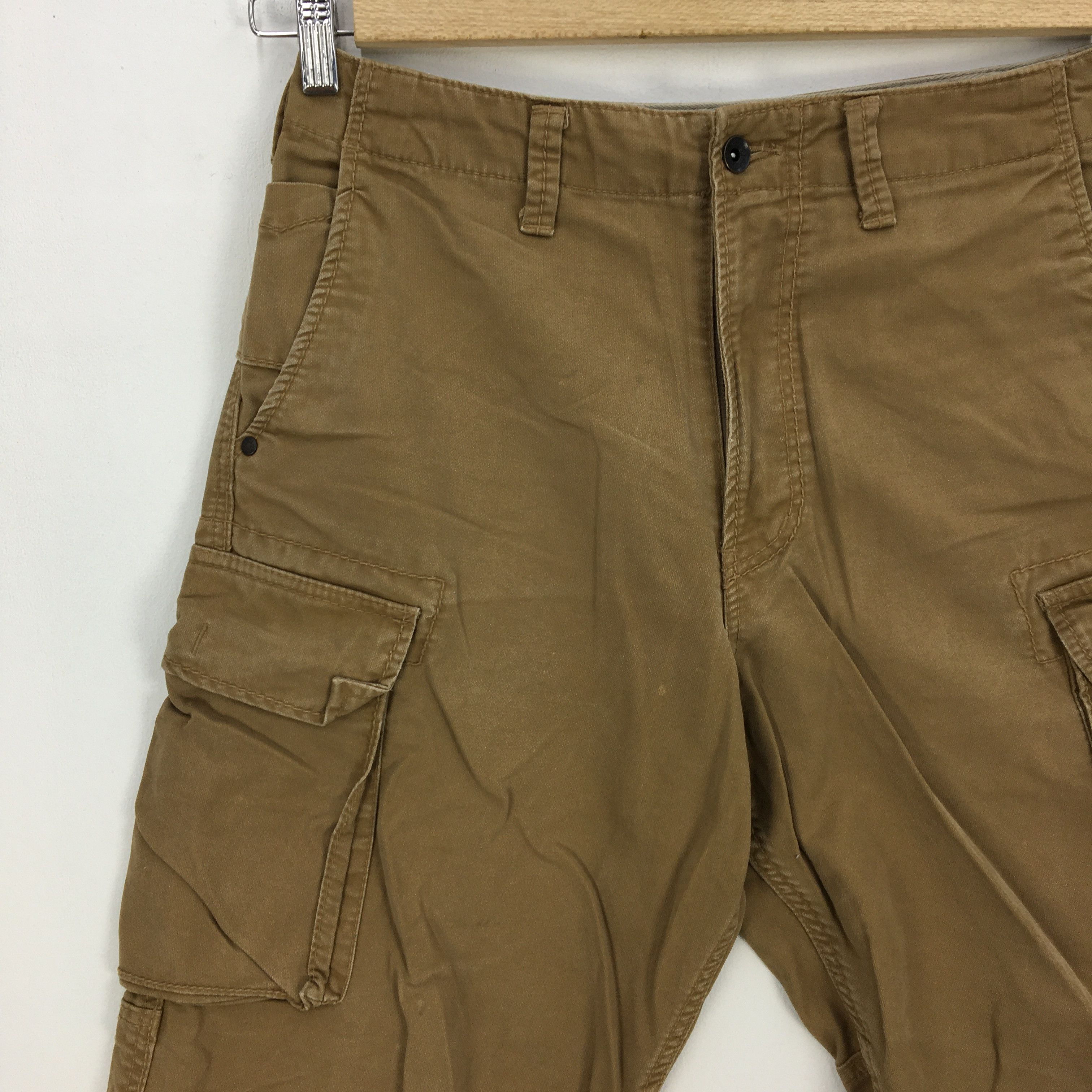 Japanese Brand × Vintage Tactical Cargo Pants Skater Multi Pocket Utility Trousers Size US 32 / EU 48 - 4 Thumbnail