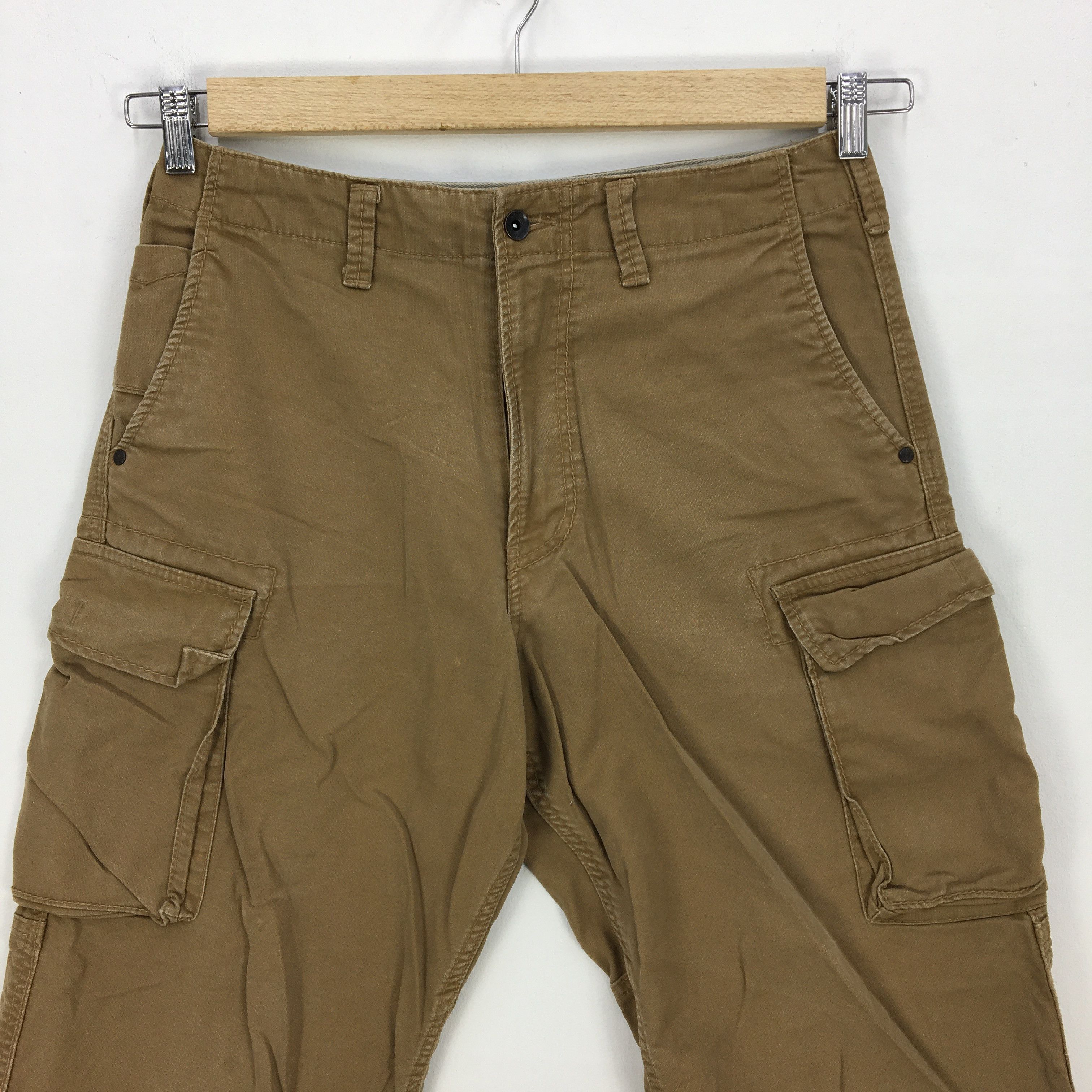 Japanese Brand × Vintage Tactical Cargo Pants Skater Multi Pocket Utility Trousers Size US 32 / EU 48 - 3 Thumbnail